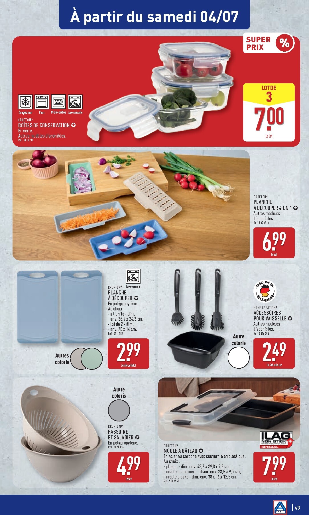 aldi - Flyer ALDI pour la semaine prochaine du du mardi 30/06/2026 au du lundi 06/07/2026 - page: 45