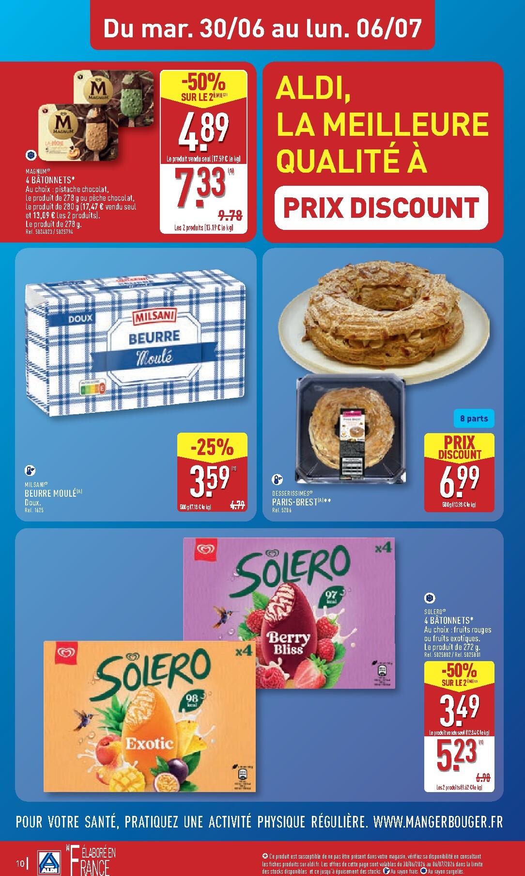 aldi - Flyer ALDI pour la semaine prochaine du du mardi 30/06/2026 au du lundi 06/07/2026 - page: 12