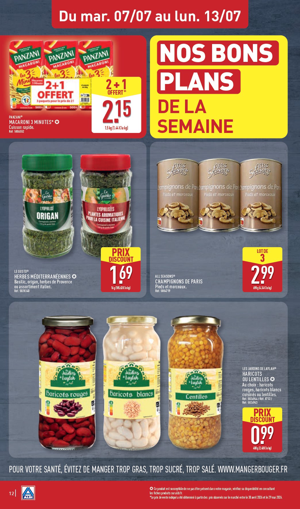 aldi - Flyer ALDI pour la semaine prochaine du du mardi 07/07/2026 au du lundi 13/07/2026 - page: 14