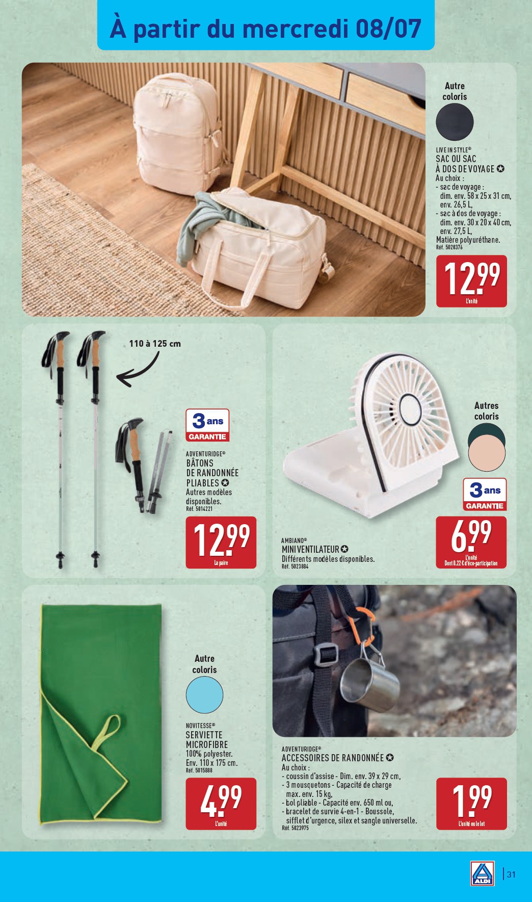 aldi - Flyer ALDI pour la semaine prochaine du du mardi 07/07/2026 au du lundi 13/07/2026 - page: 33