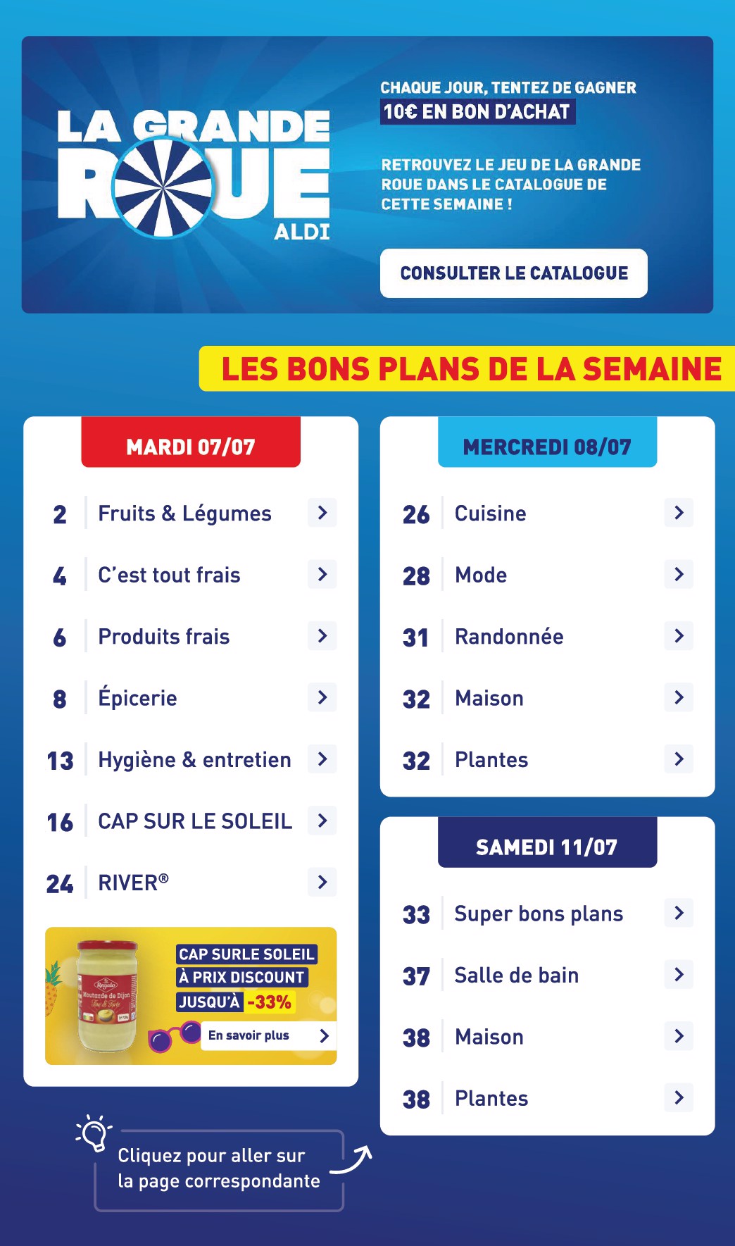 aldi - Flyer ALDI pour la semaine prochaine du du mardi 07/07/2026 au du lundi 13/07/2026 - page: 3