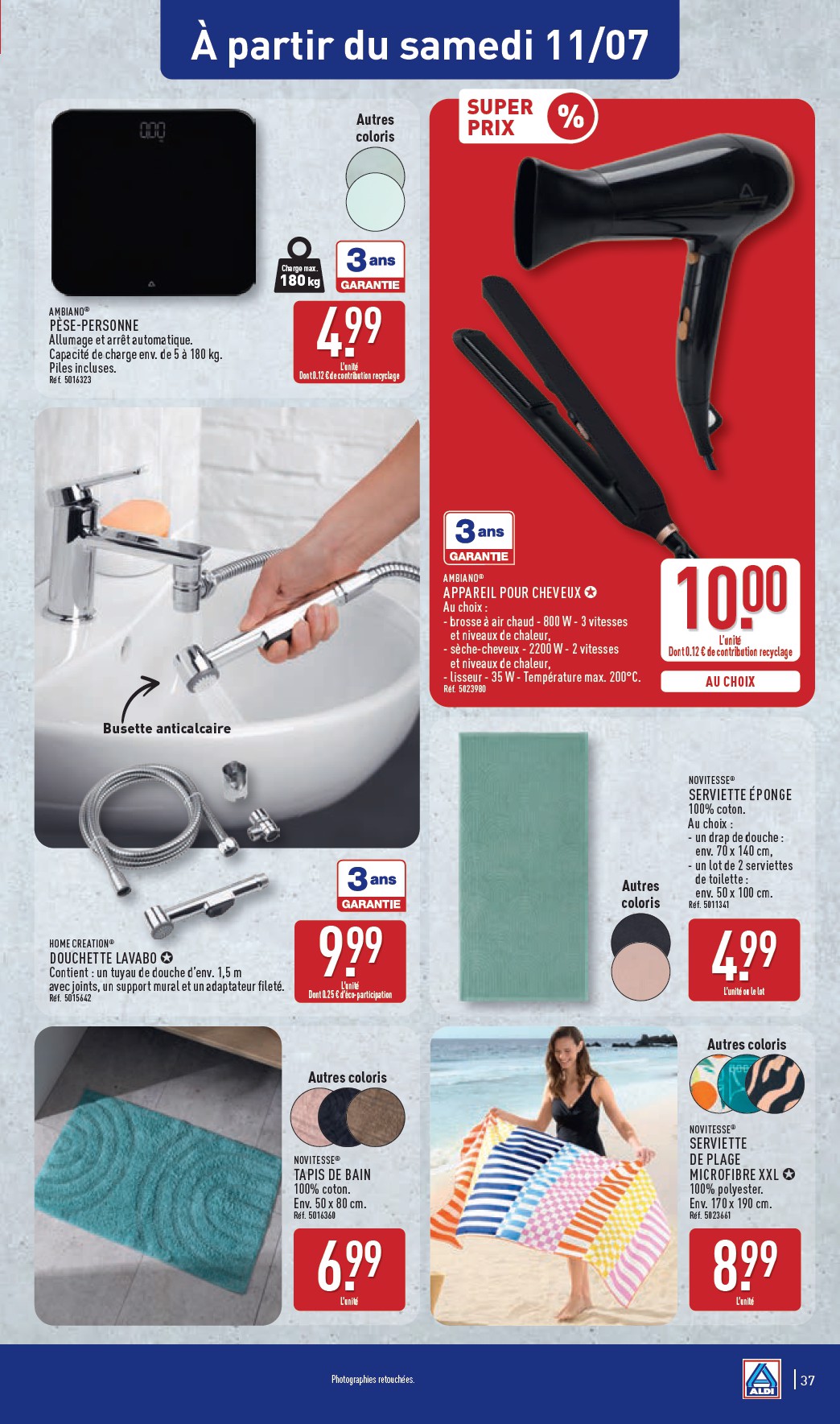 aldi - Flyer ALDI pour la semaine prochaine du du mardi 07/07/2026 au du lundi 13/07/2026 - page: 39