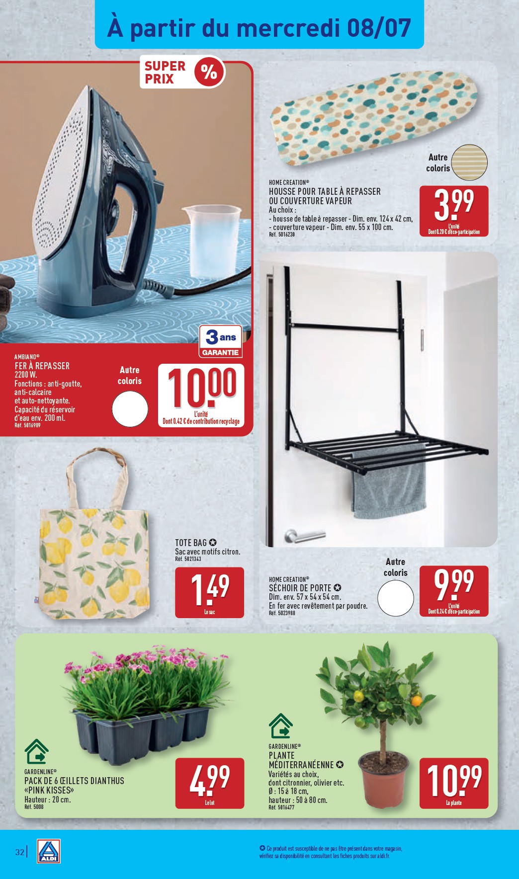 aldi - Flyer ALDI pour la semaine prochaine du du mardi 07/07/2026 au du lundi 13/07/2026 - page: 34