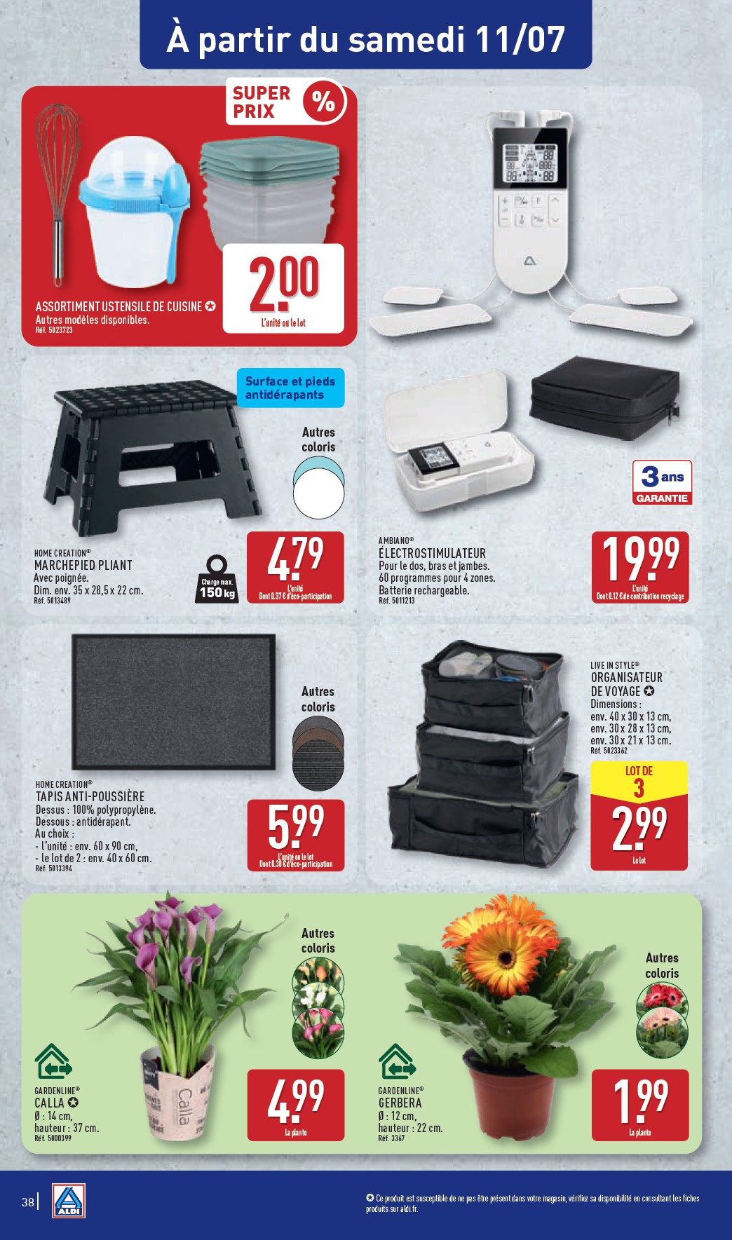 aldi - Flyer ALDI pour la semaine prochaine du du mardi 07/07/2026 au du lundi 13/07/2026 - page: 40