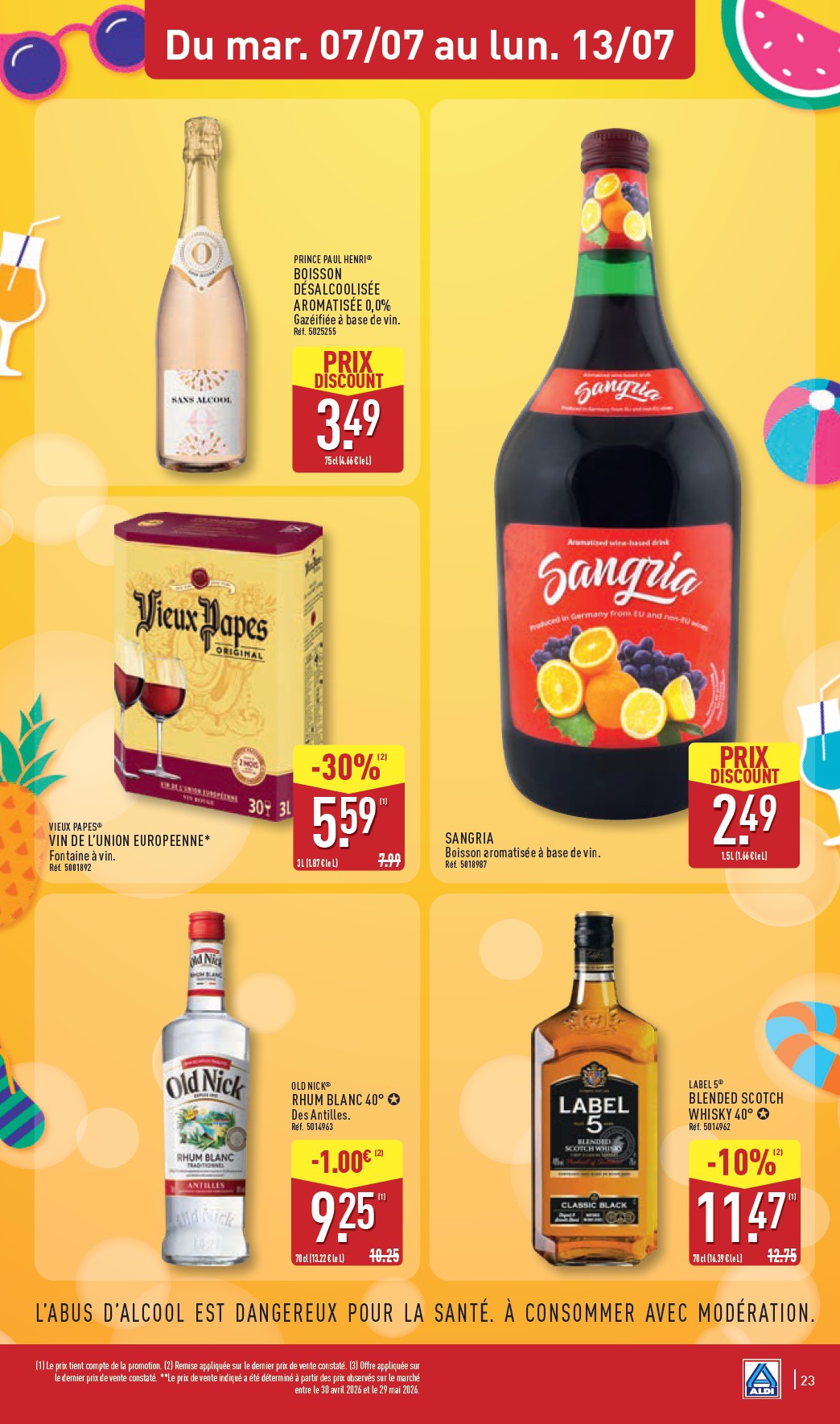 aldi - Flyer ALDI pour la semaine prochaine du du mardi 07/07/2026 au du lundi 13/07/2026 - page: 25