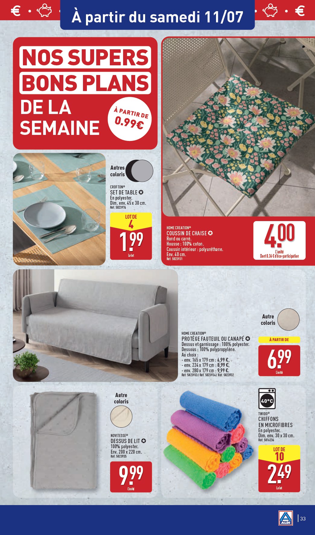 aldi - Flyer ALDI pour la semaine prochaine du du mardi 07/07/2026 au du lundi 13/07/2026 - page: 35