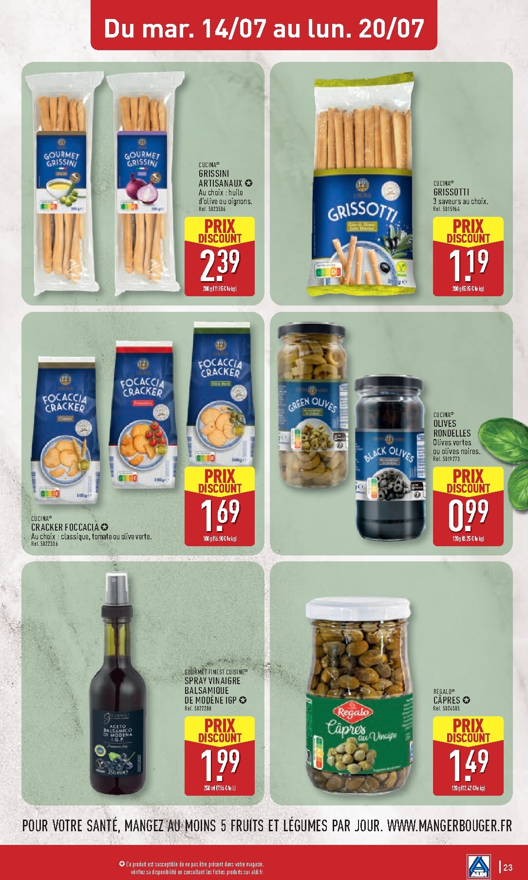 aldi - Flyer ALDI pour la semaine prochaine du du mardi 14/07/2026 au du lundi 20/07/2026 - page: 25