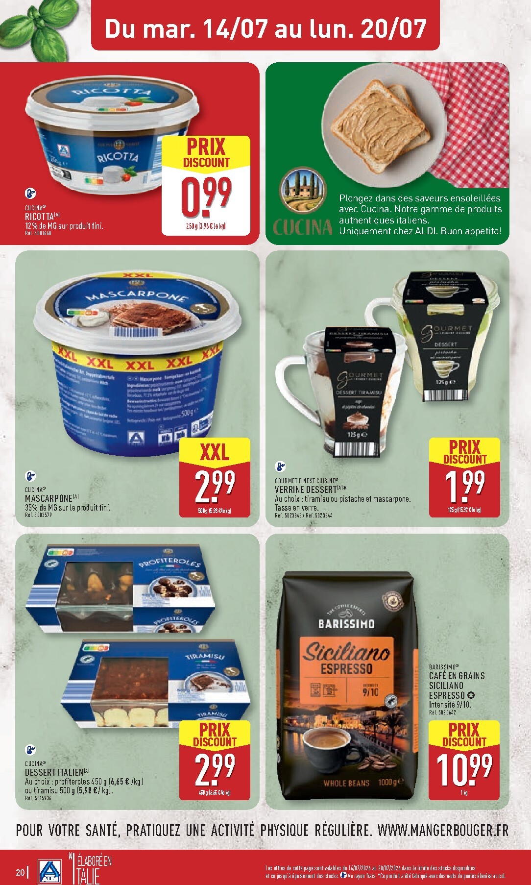aldi - Flyer ALDI pour la semaine prochaine du du mardi 14/07/2026 au du lundi 20/07/2026 - page: 22
