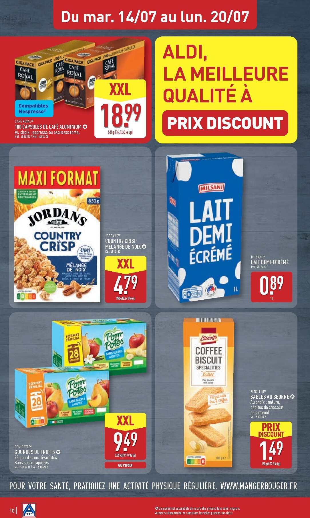 aldi - Flyer ALDI pour la semaine prochaine du du mardi 14/07/2026 au du lundi 20/07/2026 - page: 12