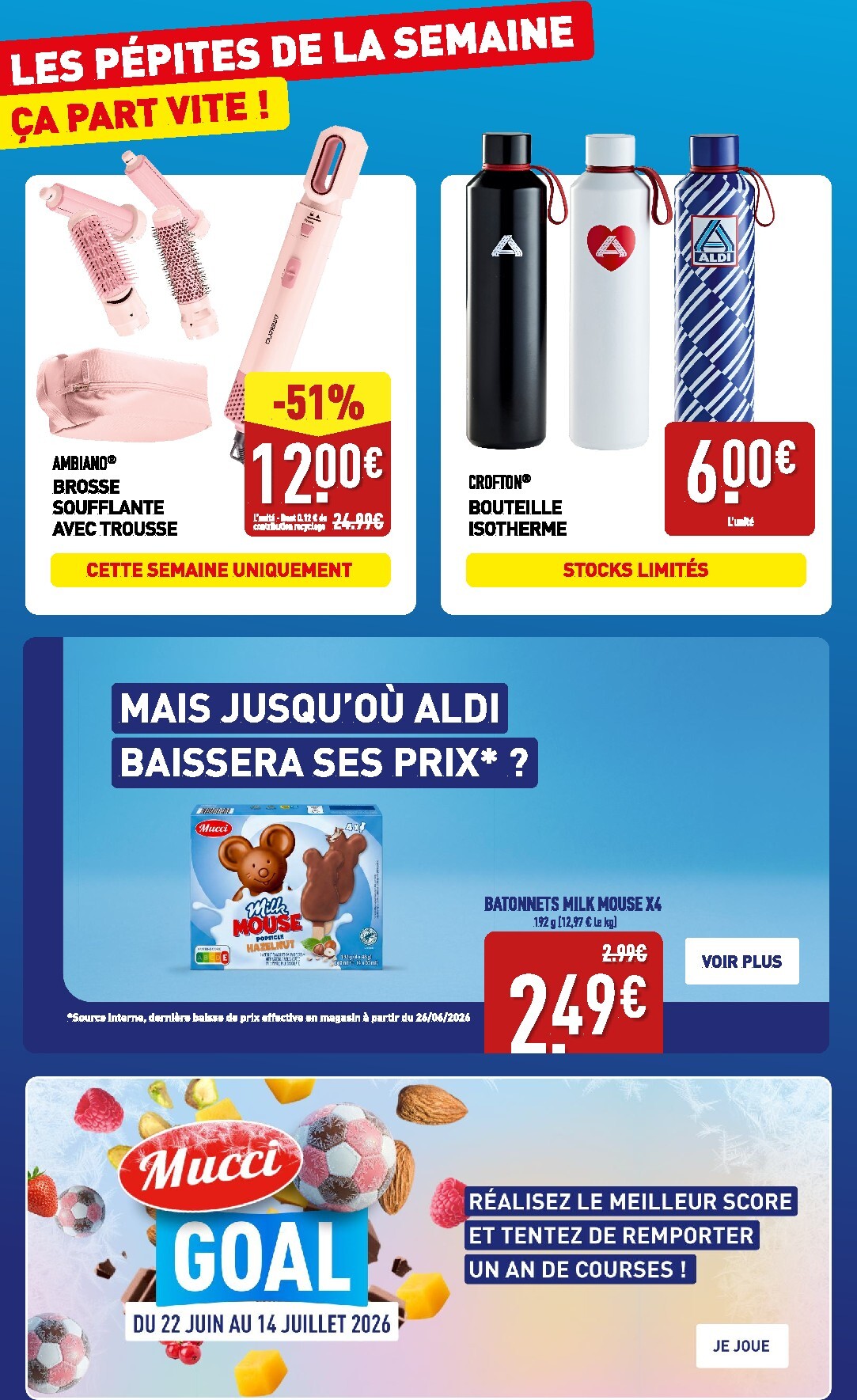 aldi - Flyer ALDI pour la semaine prochaine du du mardi 14/07/2026 au du lundi 20/07/2026 - page: 2