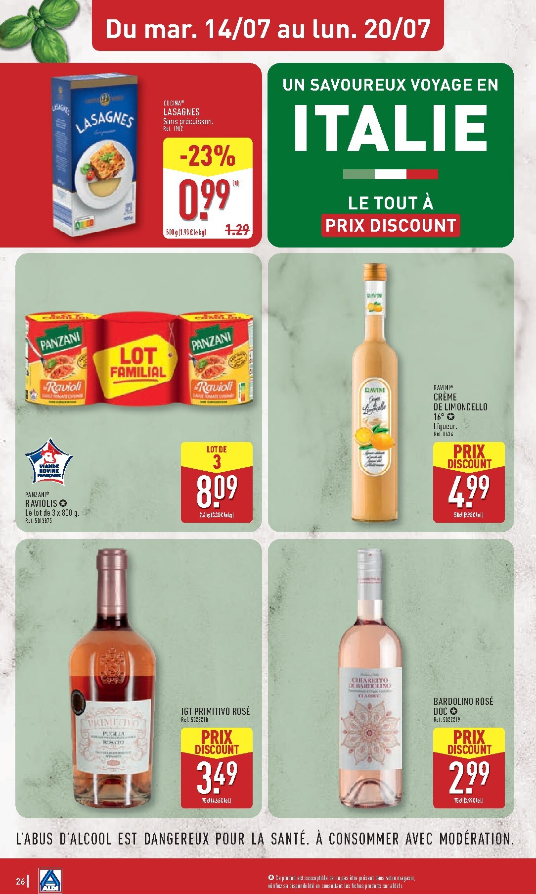 aldi - Flyer ALDI pour la semaine prochaine du du mardi 14/07/2026 au du lundi 20/07/2026 - page: 28
