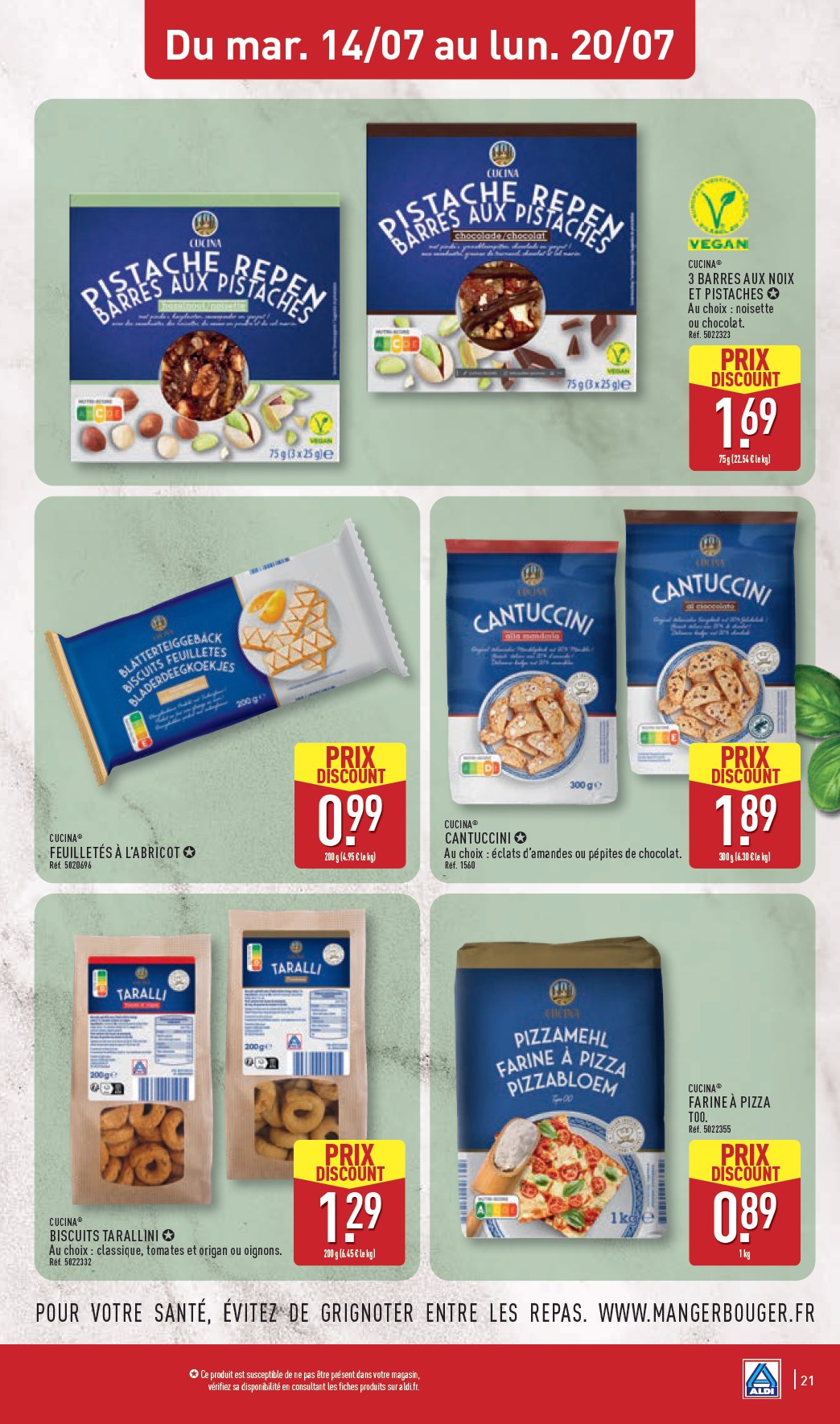 aldi - Current ALDI leaflet valid from du mardi 14/07/2026 to du lundi 20/07/2026 - page: 23