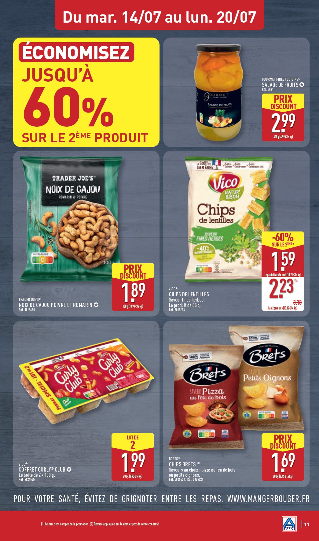aldi - Current ALDI leaflet valid from du mardi 14/07/2026 to du lundi 20/07/2026 - page: 13