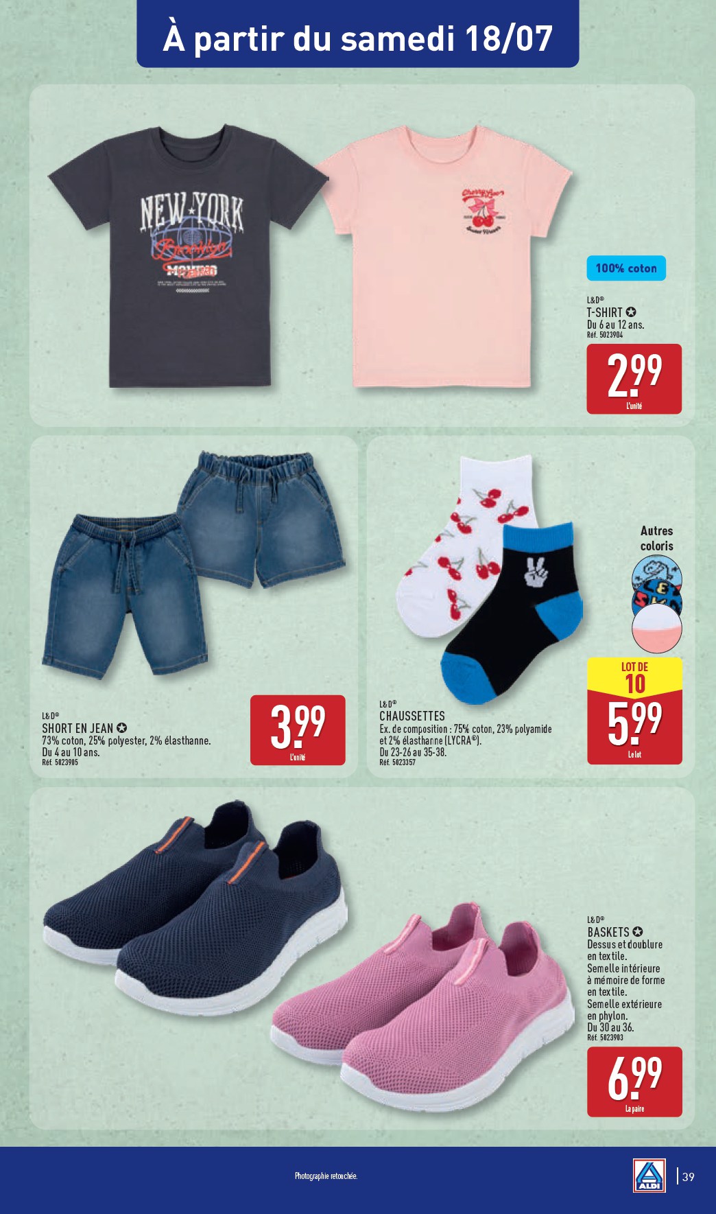 aldi - Current ALDI leaflet valid from du mardi 14/07/2026 to du lundi 20/07/2026 - page: 41