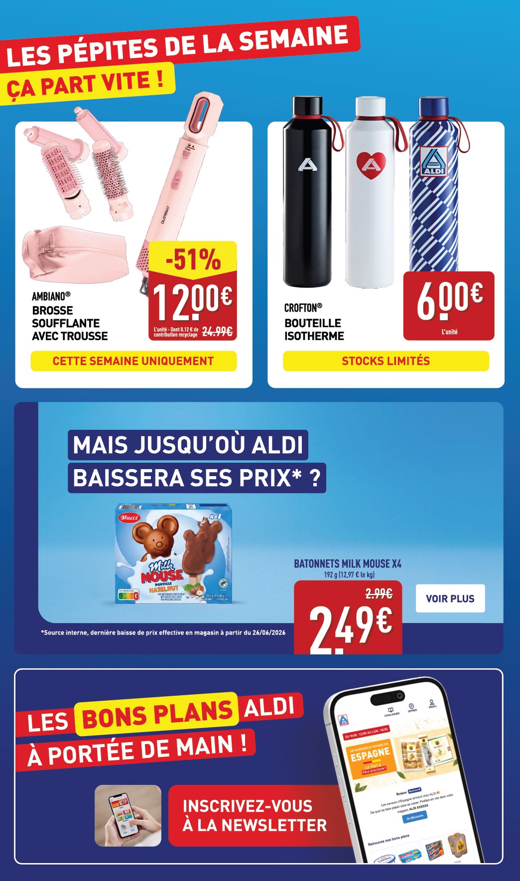 aldi - Current ALDI leaflet valid from du mardi 14/07/2026 to du lundi 20/07/2026 - page: 2