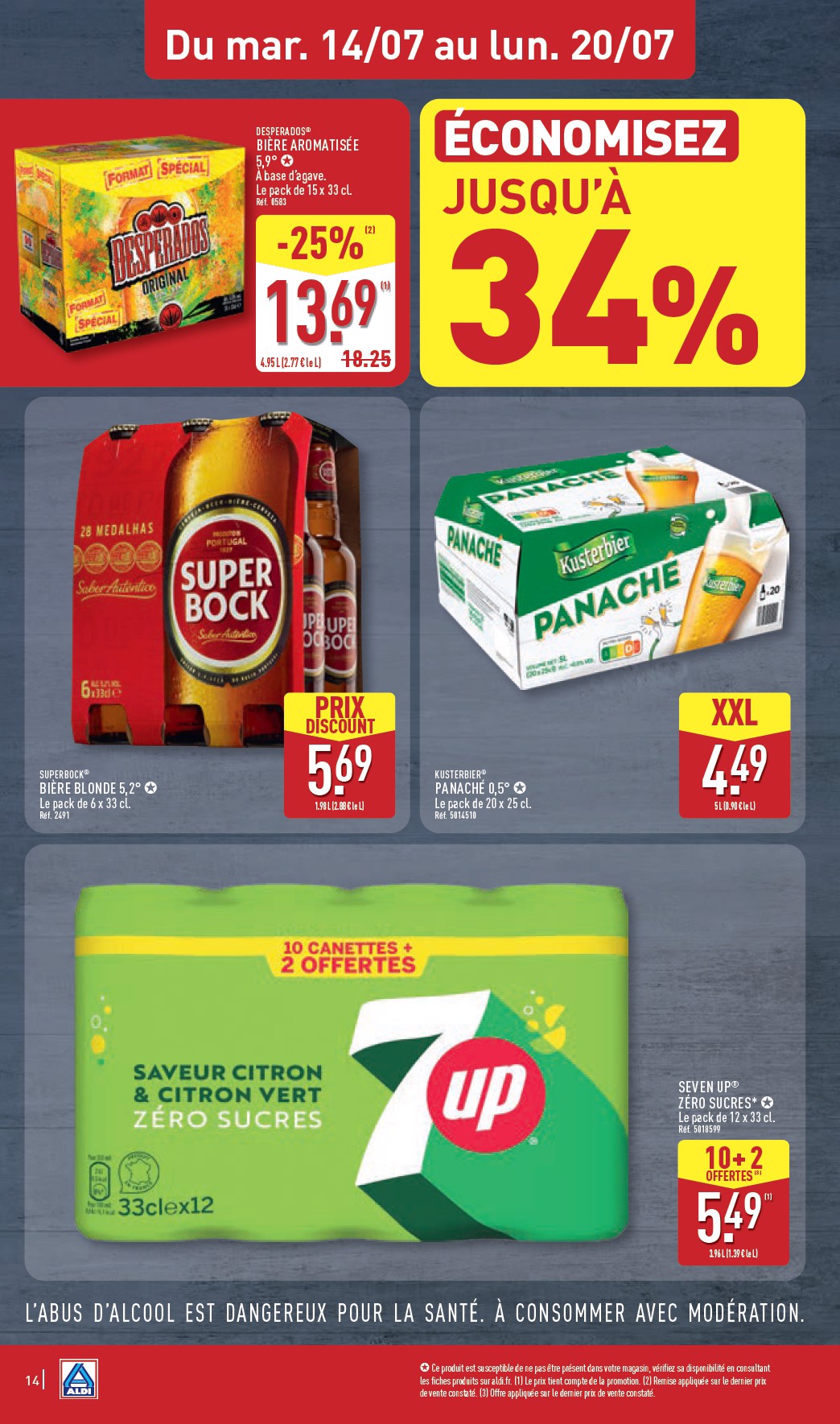 aldi - Current ALDI leaflet valid from du mardi 14/07/2026 to du lundi 20/07/2026 - page: 16