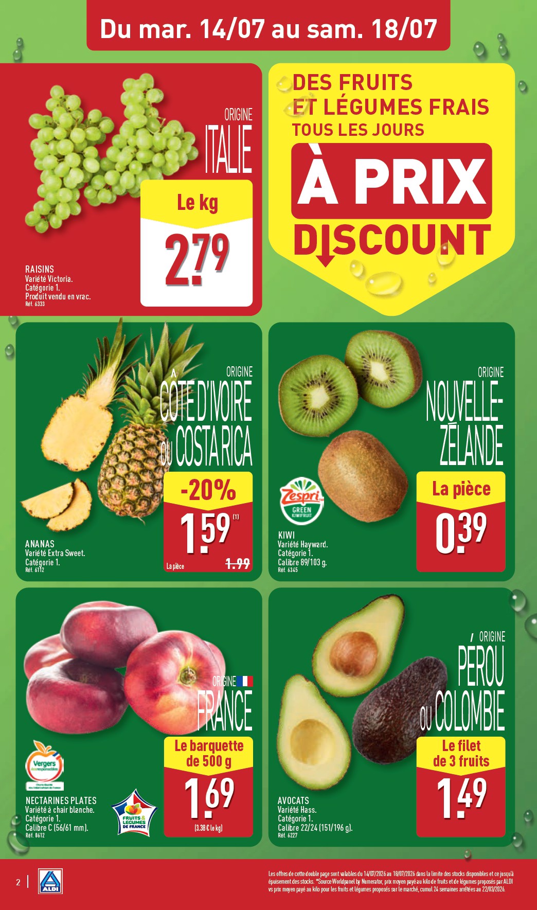 aldi - Current ALDI leaflet valid from du mardi 14/07/2026 to du lundi 20/07/2026 - page: 4