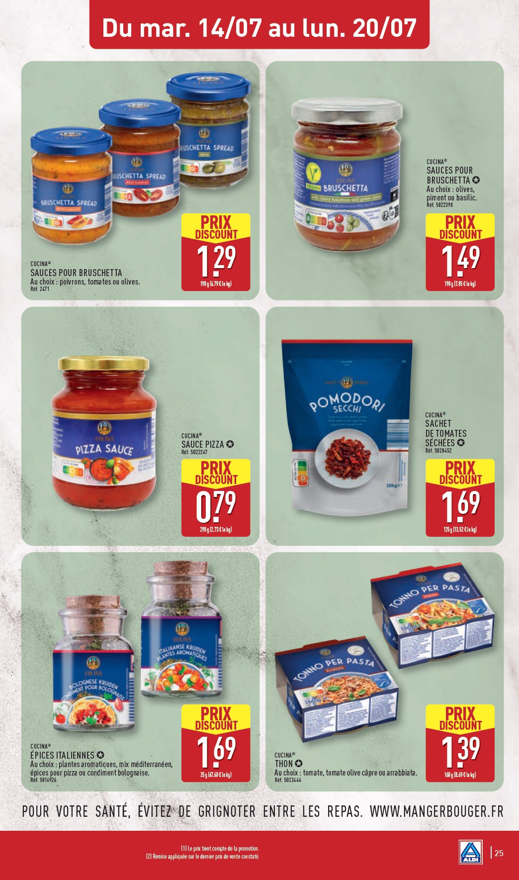 aldi - Current ALDI leaflet valid from du mardi 14/07/2026 to du lundi 20/07/2026 - page: 27