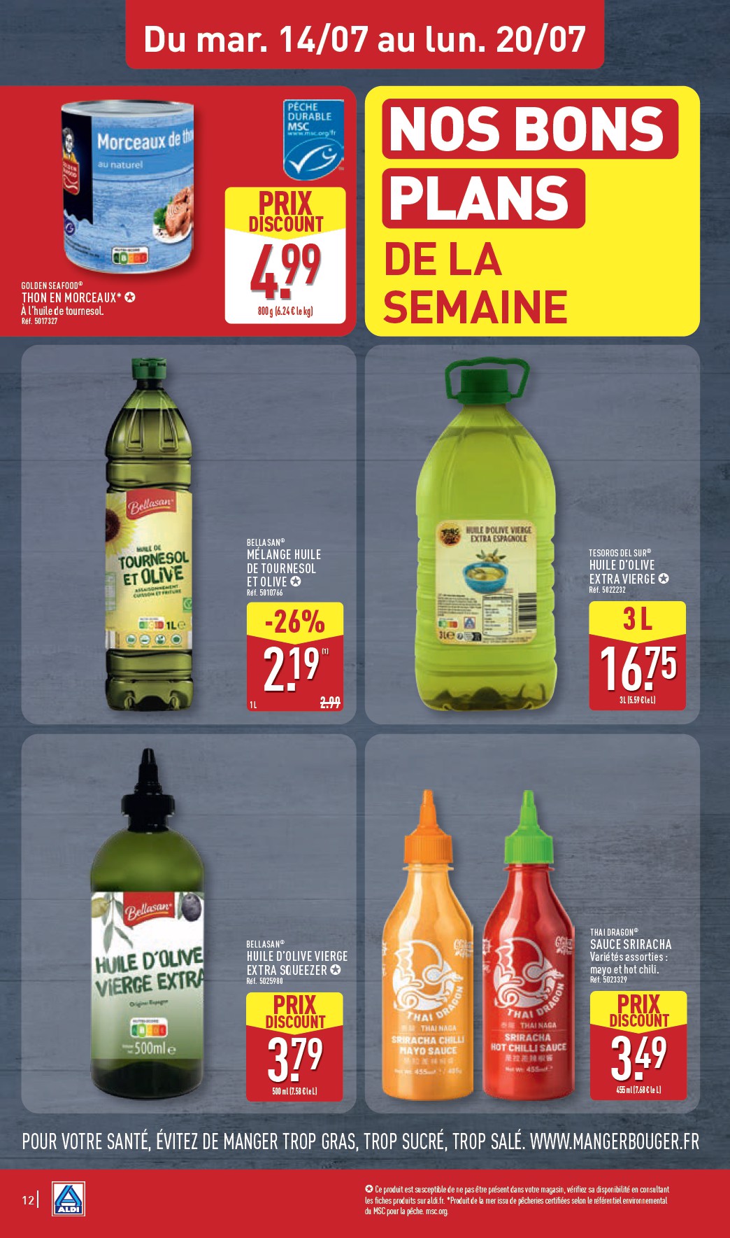 aldi - Current ALDI leaflet valid from du mardi 14/07/2026 to du lundi 20/07/2026 - page: 14