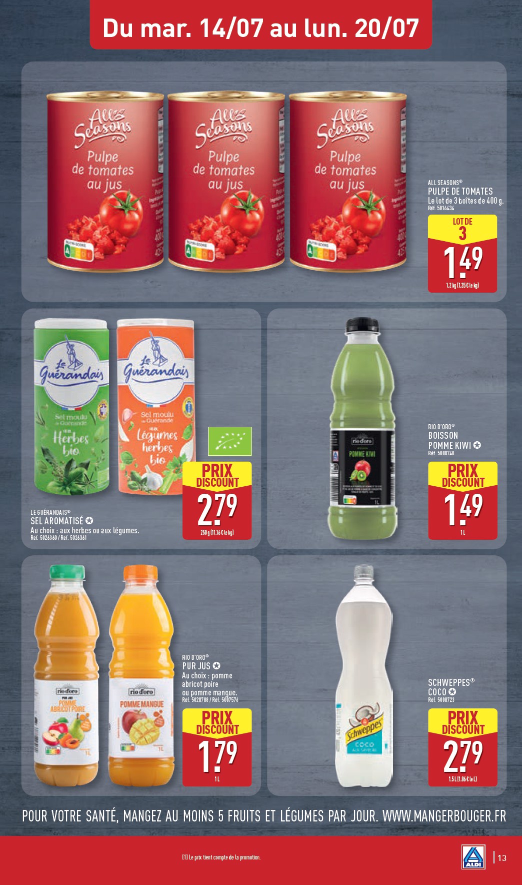 aldi - Current ALDI leaflet valid from du mardi 14/07/2026 to du lundi 20/07/2026 - page: 15