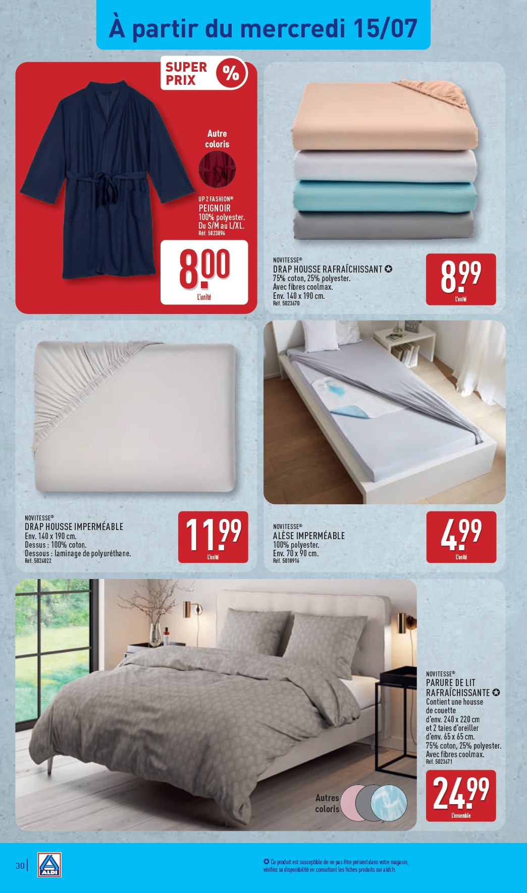 aldi - Current ALDI leaflet valid from du mardi 14/07/2026 to du lundi 20/07/2026 - page: 32