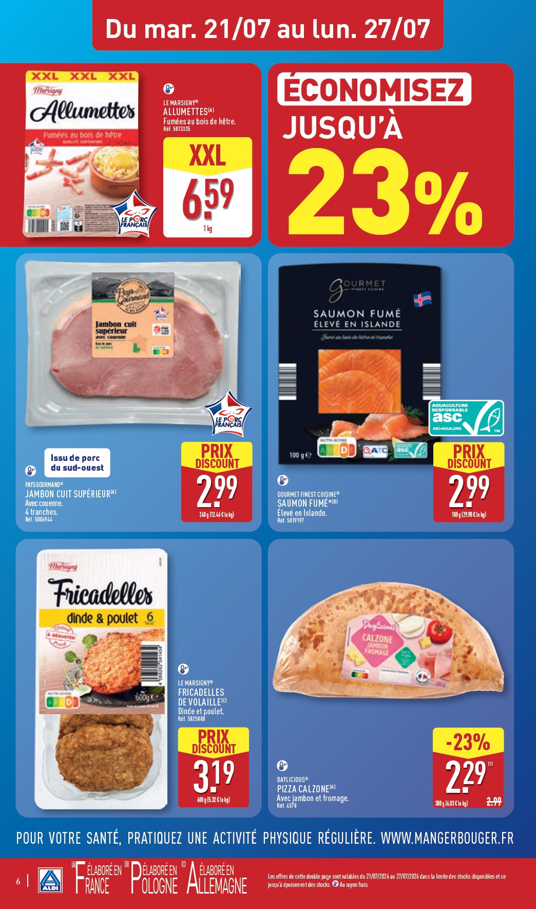 aldi - Flyer ALDI - Catalogue de la semaine prochaine pour la semaine prochaine du du mardi 21/07/2026 au du lundi 27/07/2026 - page: 8