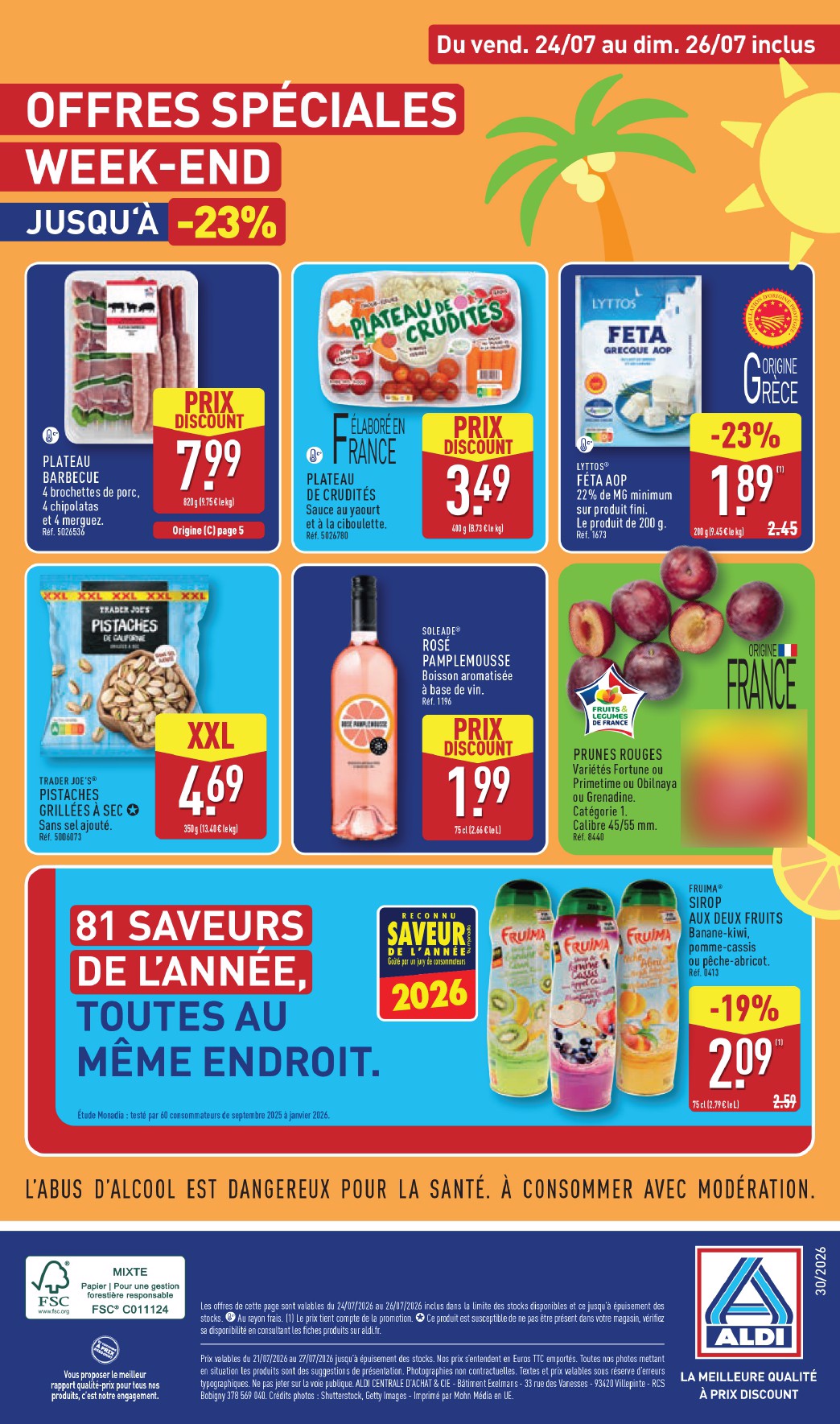 aldi - Flyer ALDI - Catalogue de la semaine prochaine pour la semaine prochaine du du mardi 21/07/2026 au du lundi 27/07/2026 - page: 42