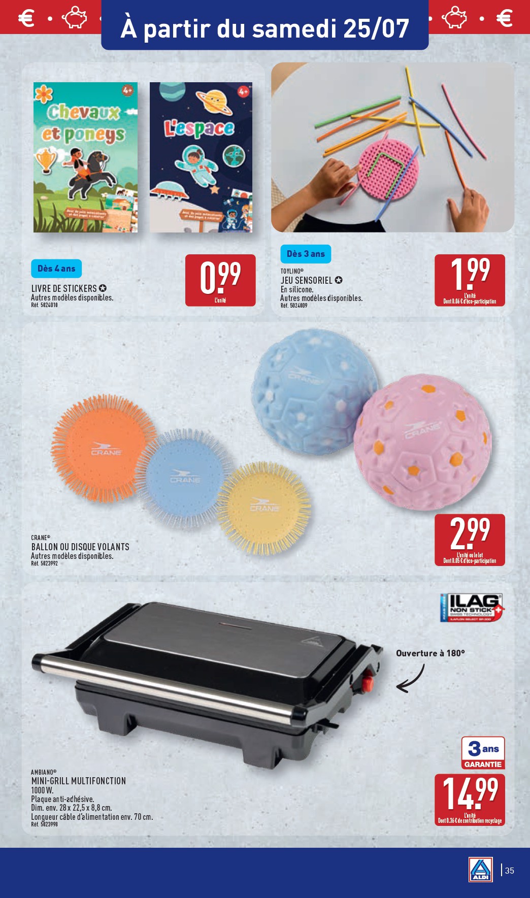 aldi - Flyer ALDI - Catalogue de la semaine prochaine pour la semaine prochaine du du mardi 21/07/2026 au du lundi 27/07/2026 - page: 37
