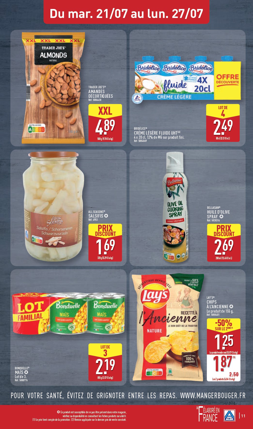 aldi - Flyer ALDI - Catalogue de la semaine prochaine pour la semaine prochaine du du mardi 21/07/2026 au du lundi 27/07/2026 - page: 13