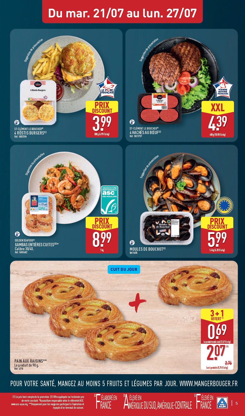 aldi - Flyer ALDI - Catalogue de la semaine prochaine pour la semaine prochaine du du mardi 21/07/2026 au du lundi 27/07/2026 - page: 7