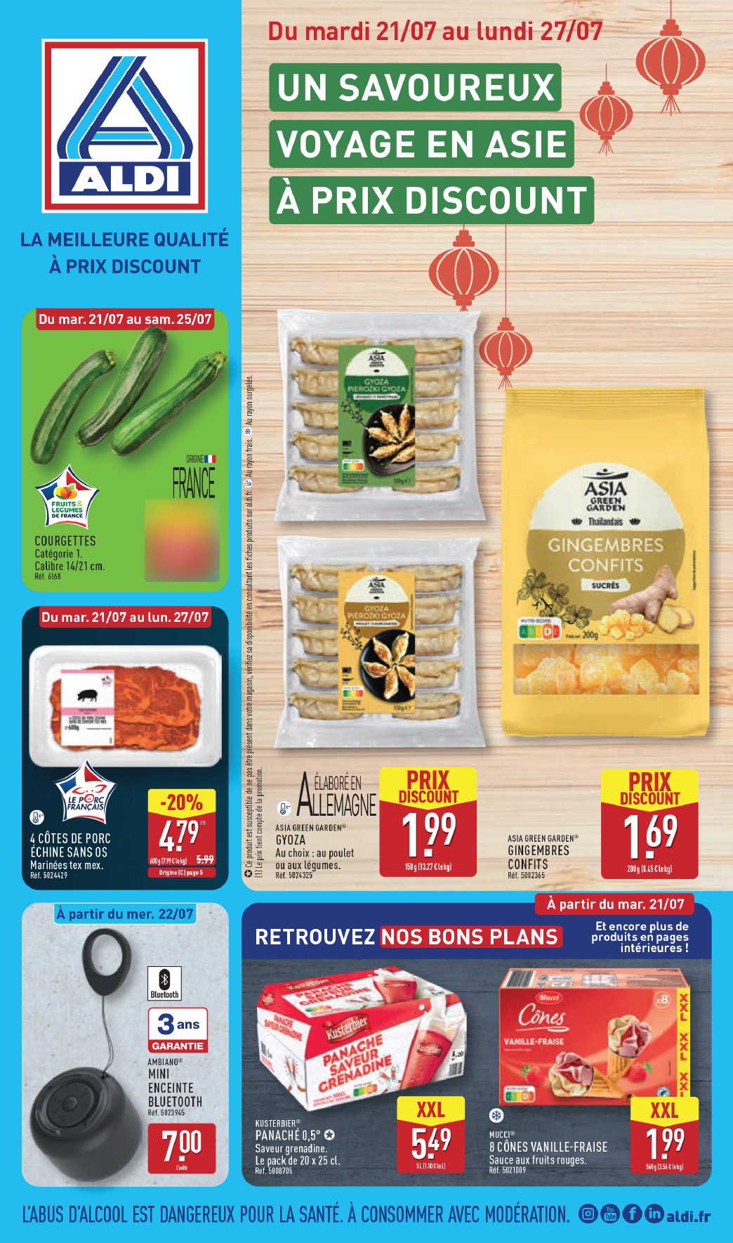 aldi - Flyer ALDI - Catalogue de la semaine prochaine pour la semaine prochaine du du mardi 21/07/2026 au du lundi 27/07/2026