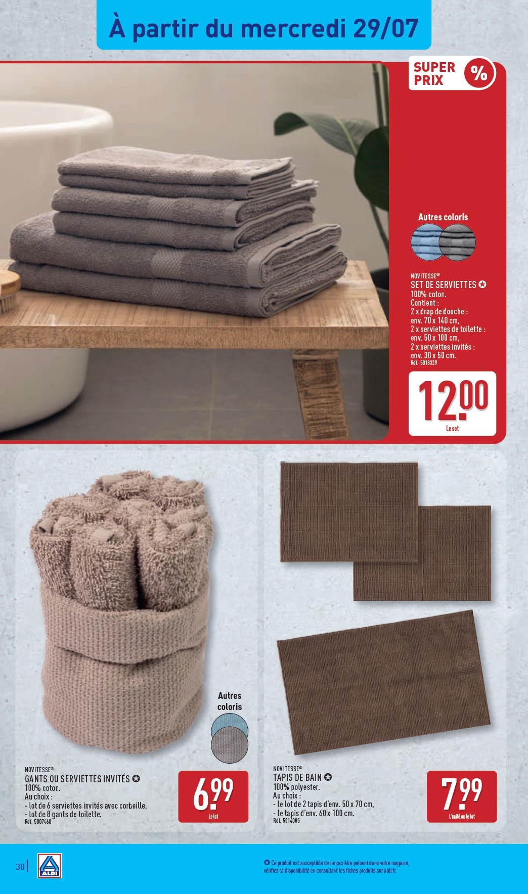 aldi - Flyer ALDI pour la semaine prochaine du du mardi 28/07/2026 au du lundi 03/08/2026 - page: 34