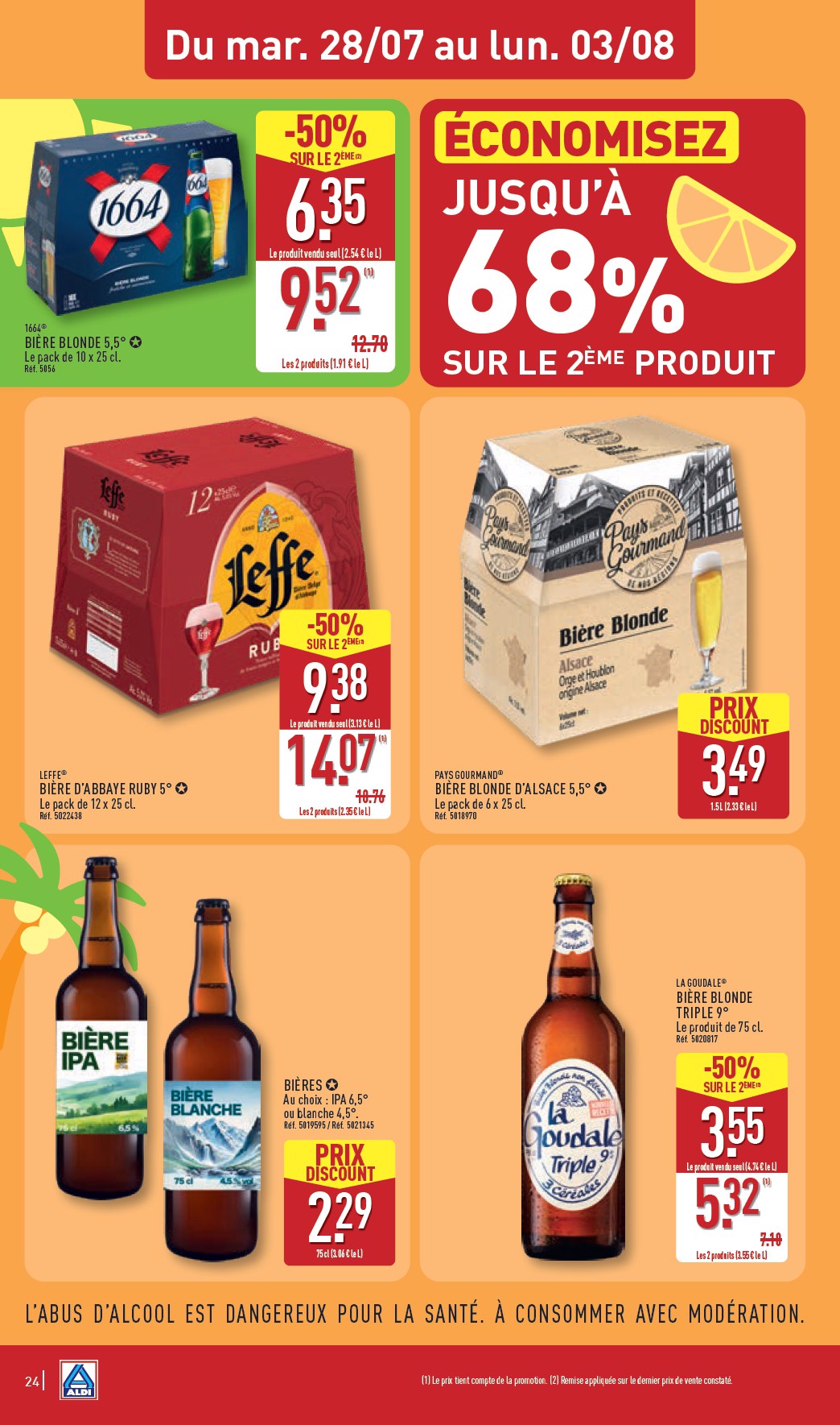 aldi - Flyer ALDI pour la semaine prochaine du du mardi 28/07/2026 au du lundi 03/08/2026 - page: 28