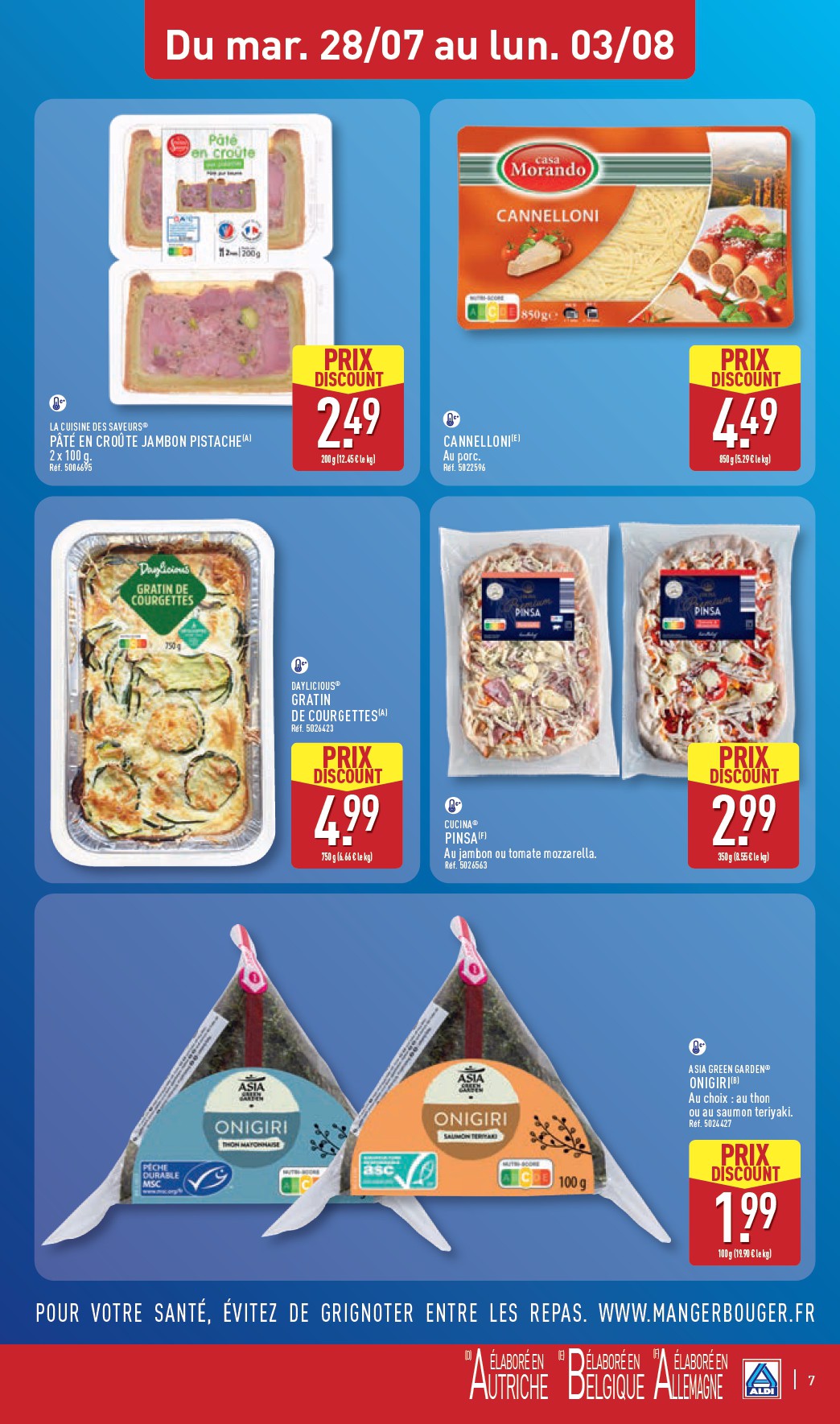 aldi - Flyer ALDI pour la semaine prochaine du du mardi 28/07/2026 au du lundi 03/08/2026 - page: 11