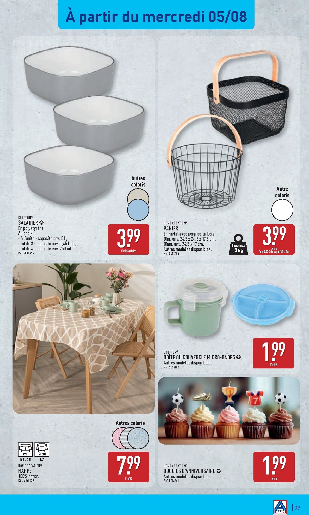 aldi - Flyer ALDI pour la semaine prochaine du du mardi 04/08/2026 au du lundi 10/08/2026 - page: 41
