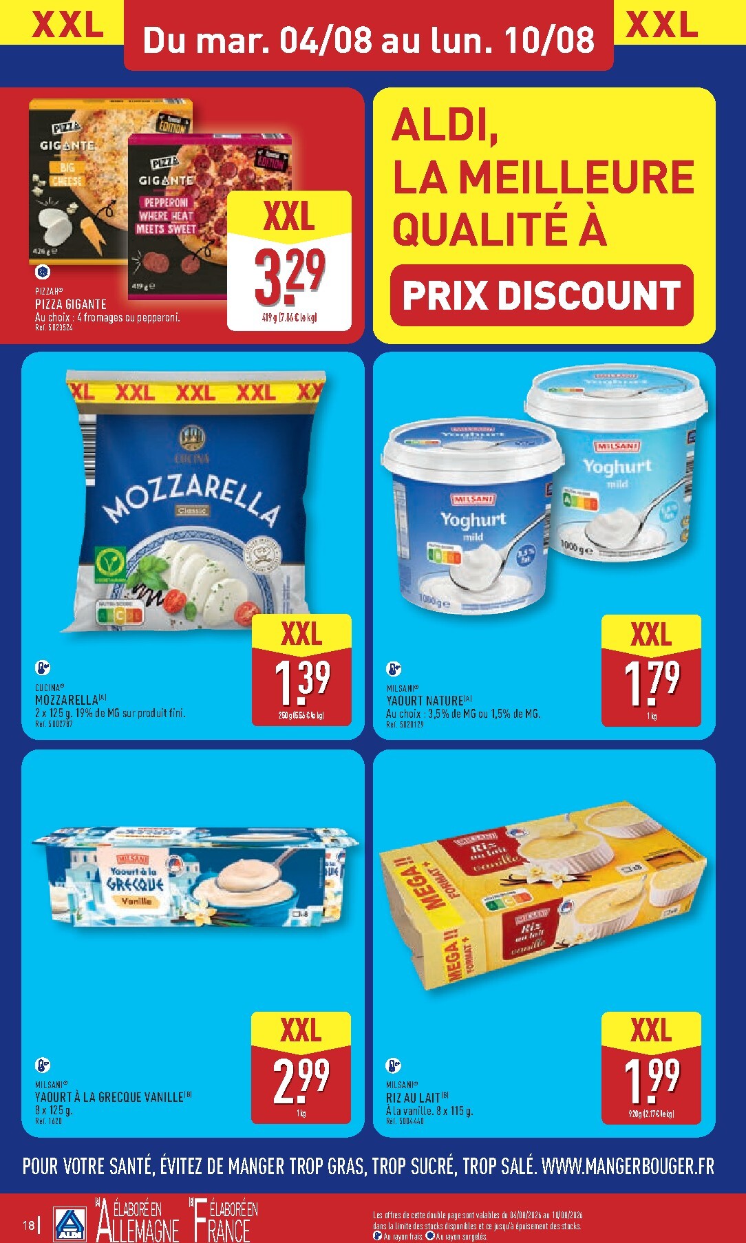 aldi - Flyer ALDI pour la semaine prochaine du du mardi 04/08/2026 au du lundi 10/08/2026 - page: 20
