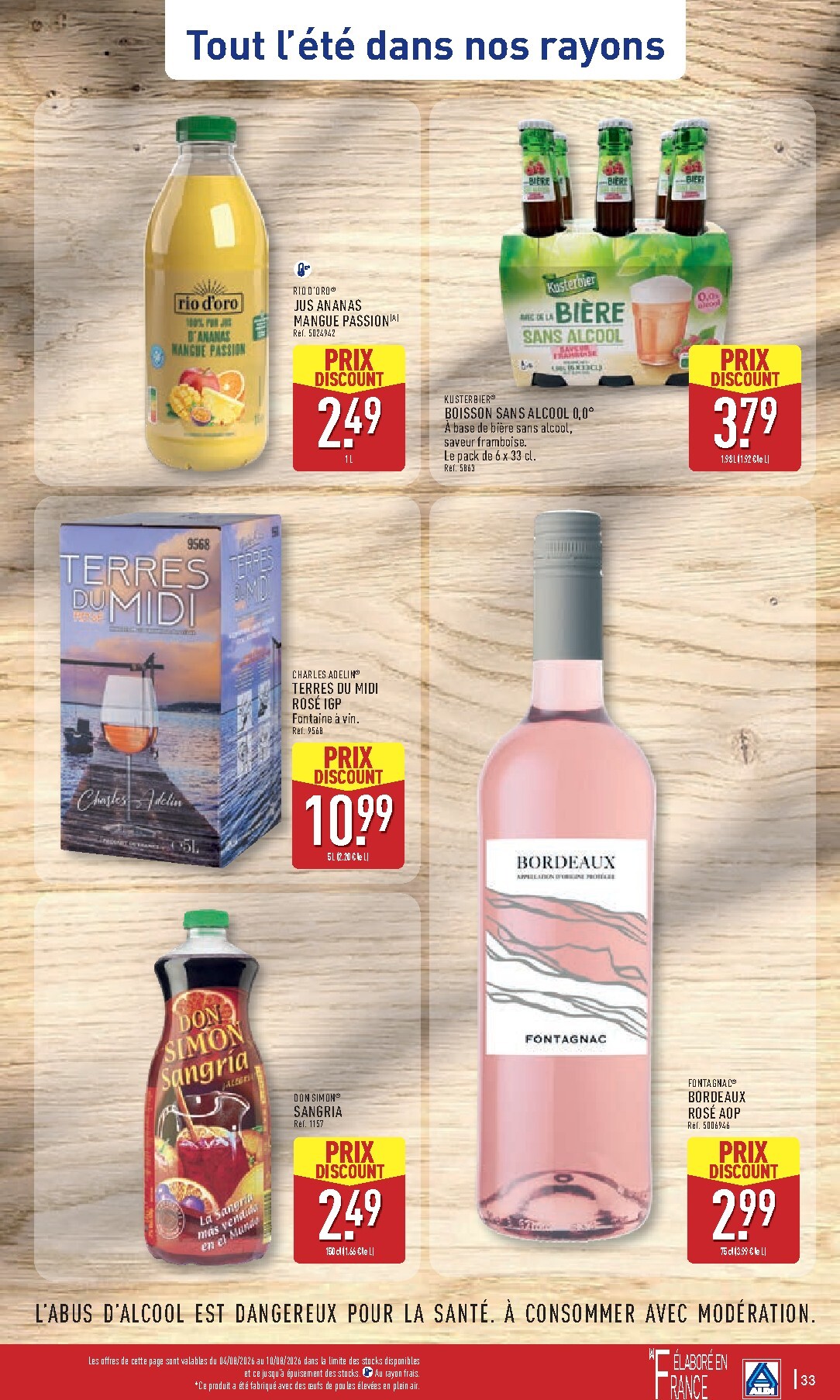 aldi - Flyer ALDI pour la semaine prochaine du du mardi 04/08/2026 au du lundi 10/08/2026 - page: 35