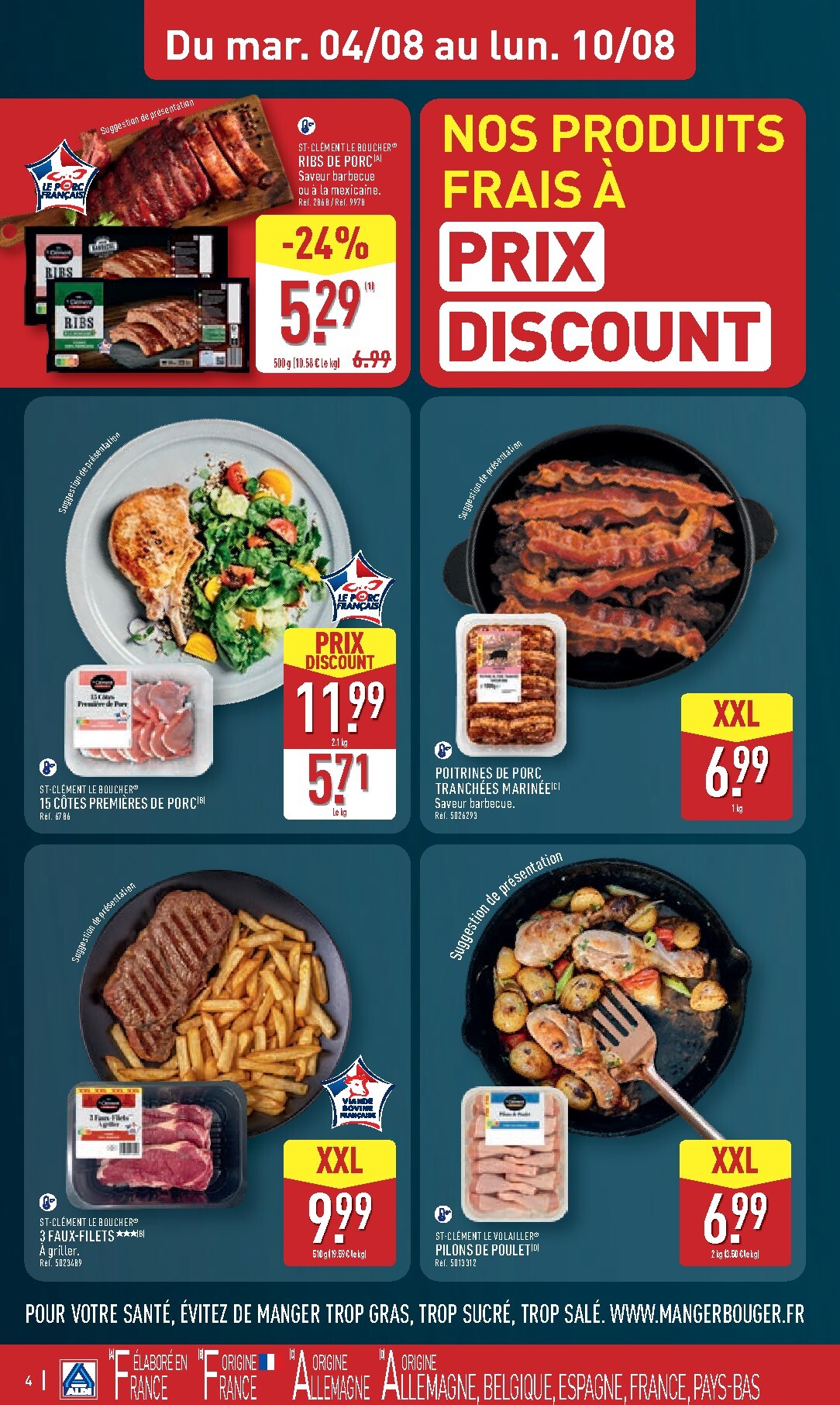 aldi - Flyer ALDI pour la semaine prochaine du du mardi 04/08/2026 au du lundi 10/08/2026 - page: 6