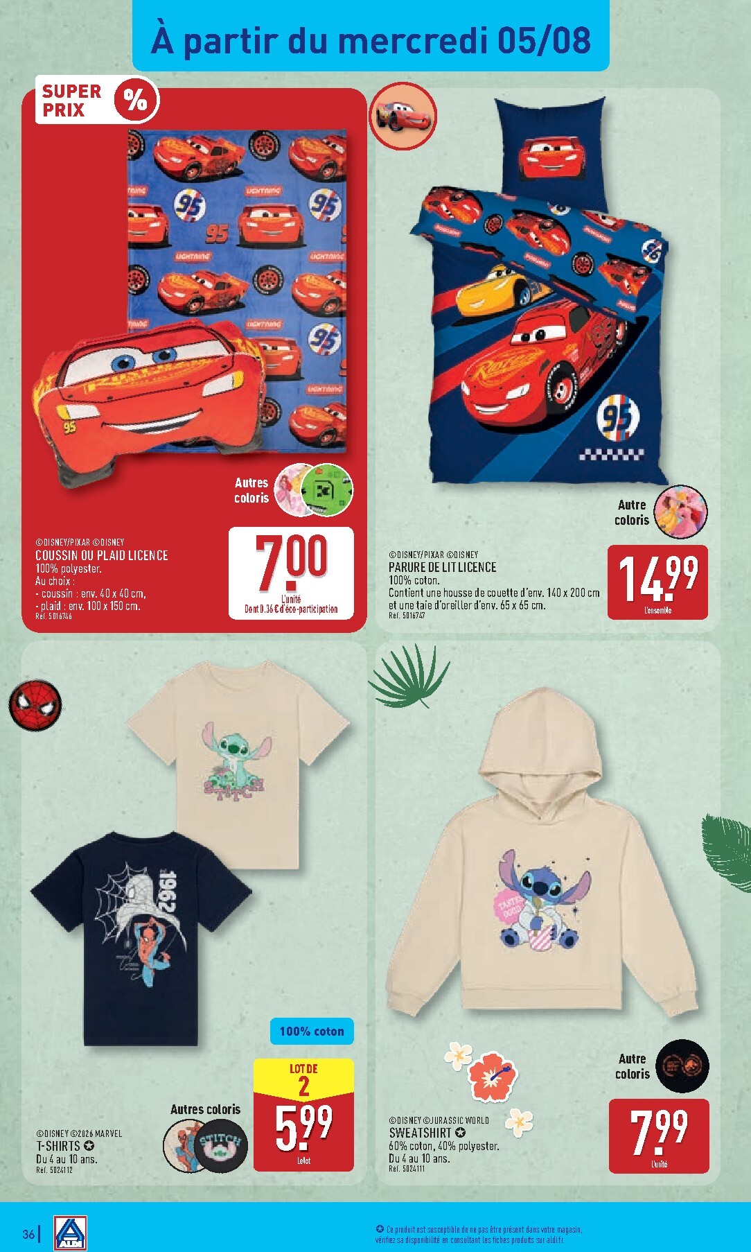aldi - Flyer ALDI pour la semaine prochaine du du mardi 04/08/2026 au du lundi 10/08/2026 - page: 38