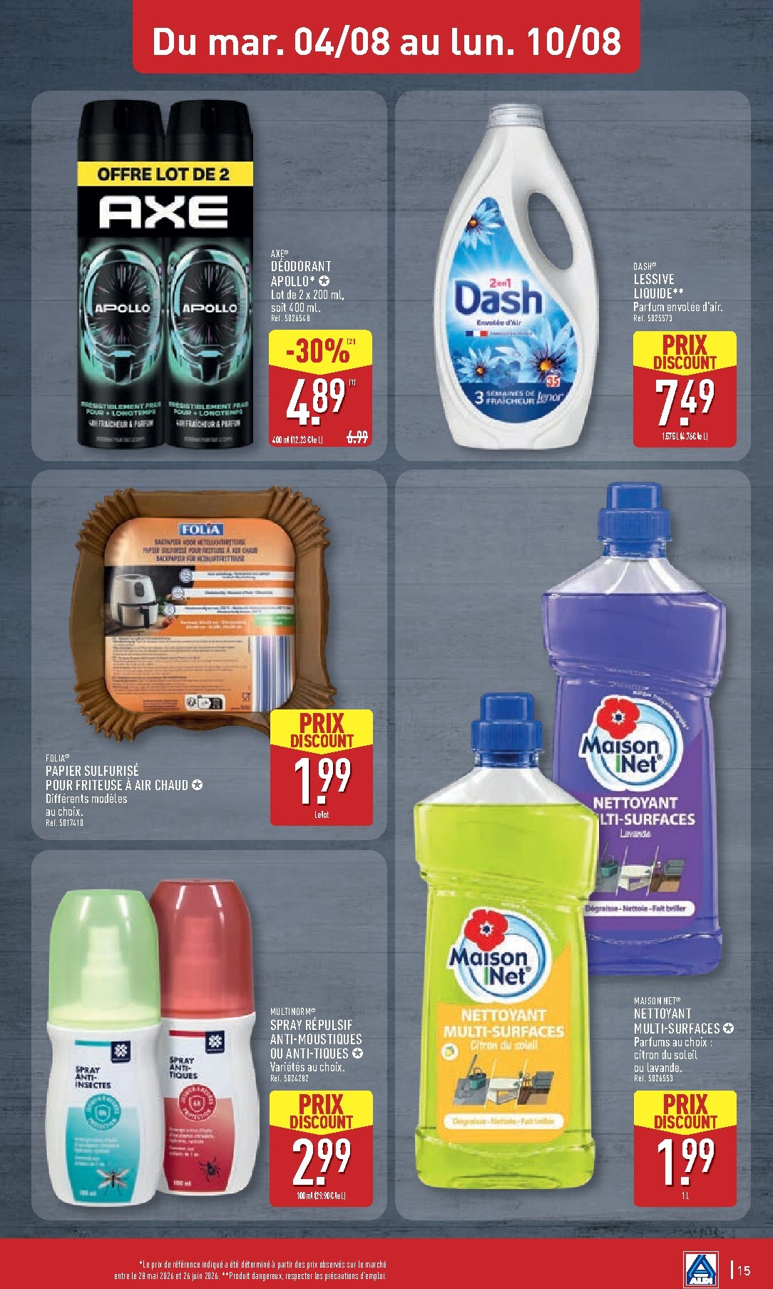 aldi - Flyer ALDI pour la semaine prochaine du du mardi 04/08/2026 au du lundi 10/08/2026 - page: 17