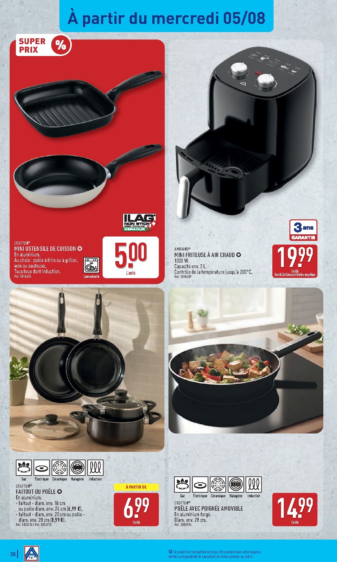 aldi - Flyer ALDI pour la semaine prochaine du du mardi 04/08/2026 au du lundi 10/08/2026 - page: 40