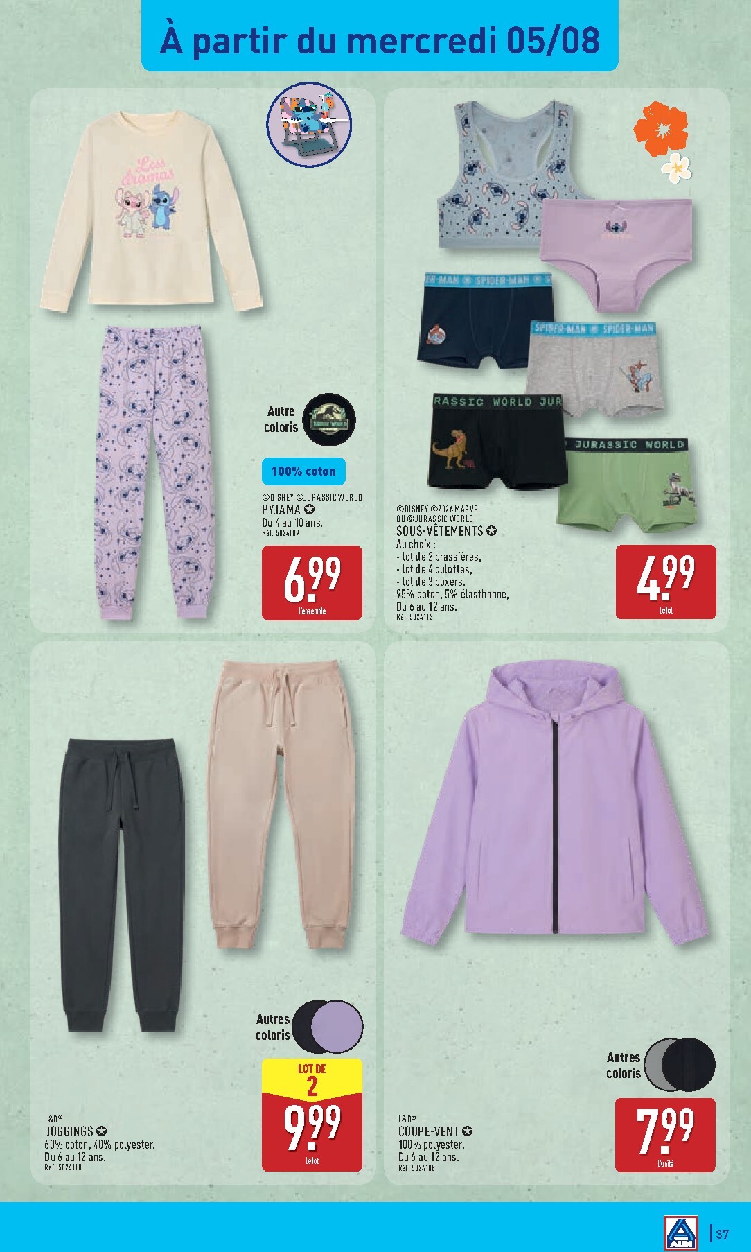aldi - Flyer ALDI pour la semaine prochaine du du mardi 04/08/2026 au du lundi 10/08/2026 - page: 39