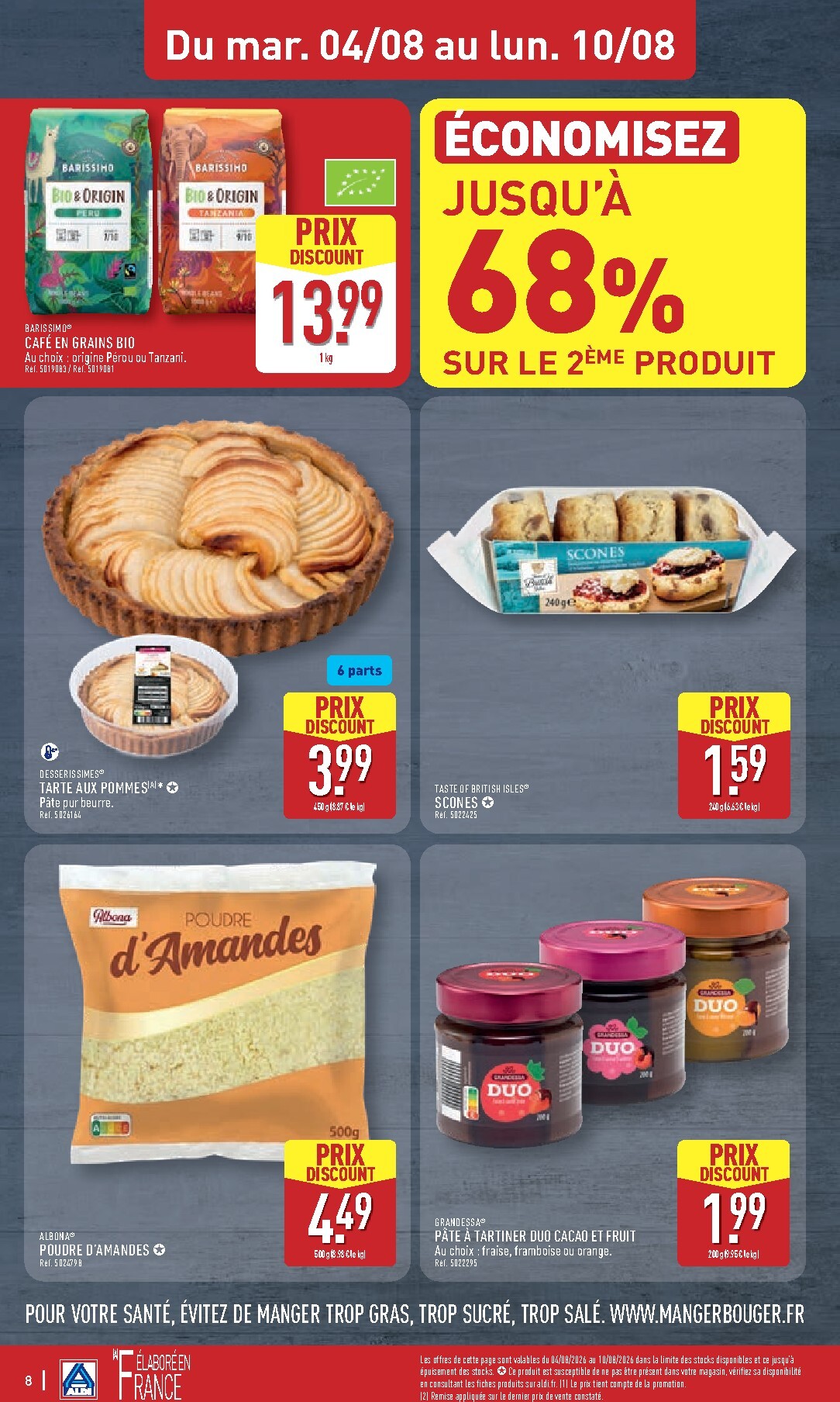 aldi - Flyer ALDI pour la semaine prochaine du du mardi 04/08/2026 au du lundi 10/08/2026 - page: 10