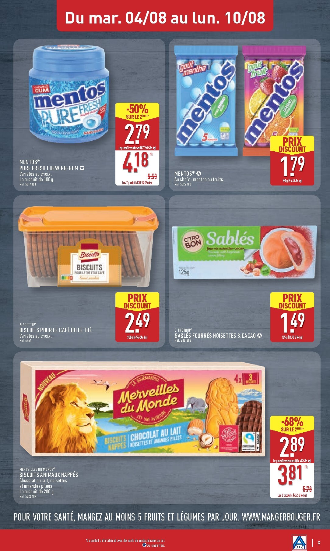 aldi - Flyer ALDI pour la semaine prochaine du du mardi 04/08/2026 au du lundi 10/08/2026 - page: 11