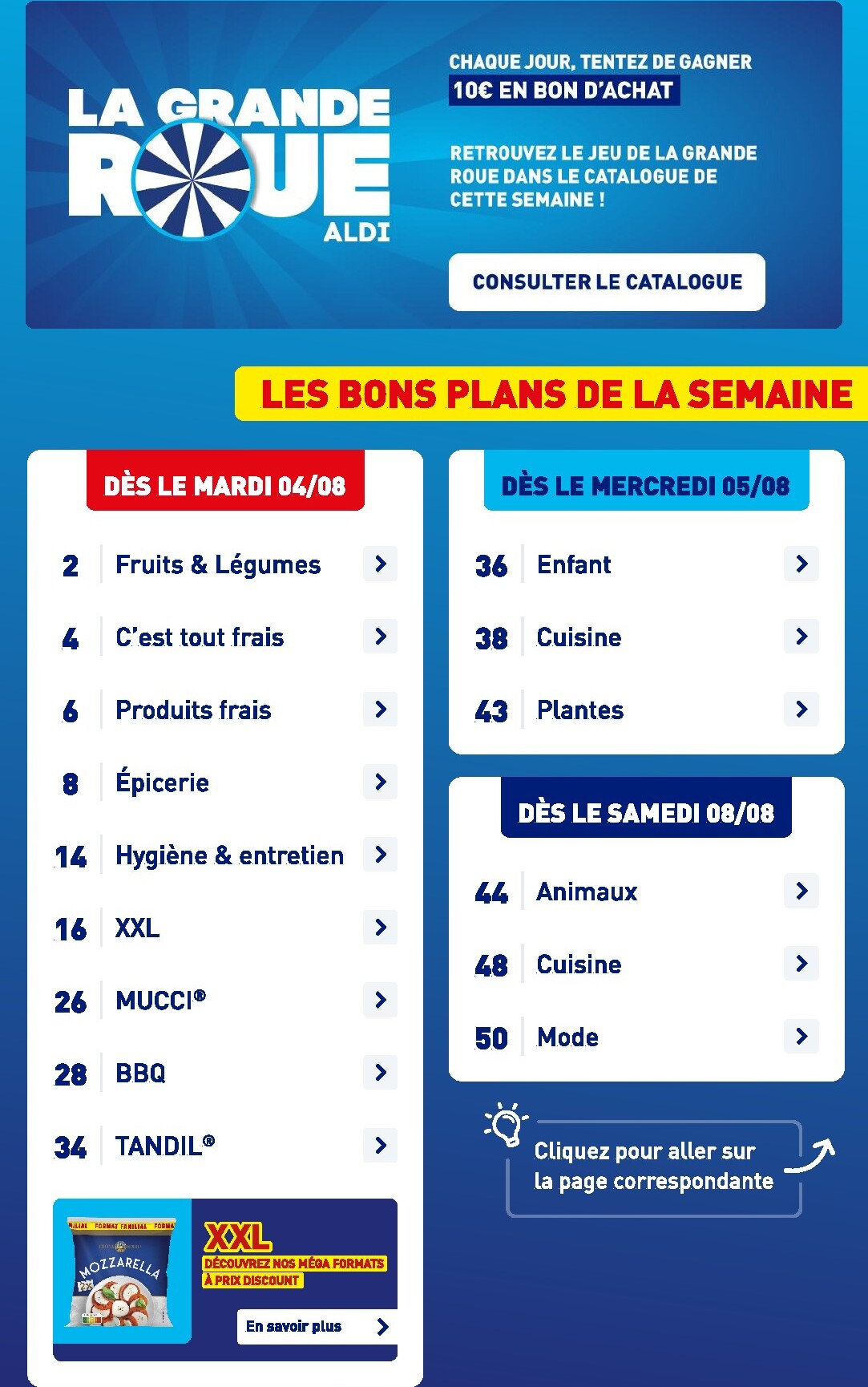 aldi - Flyer ALDI pour la semaine prochaine du du mardi 04/08/2026 au du lundi 10/08/2026 - page: 3