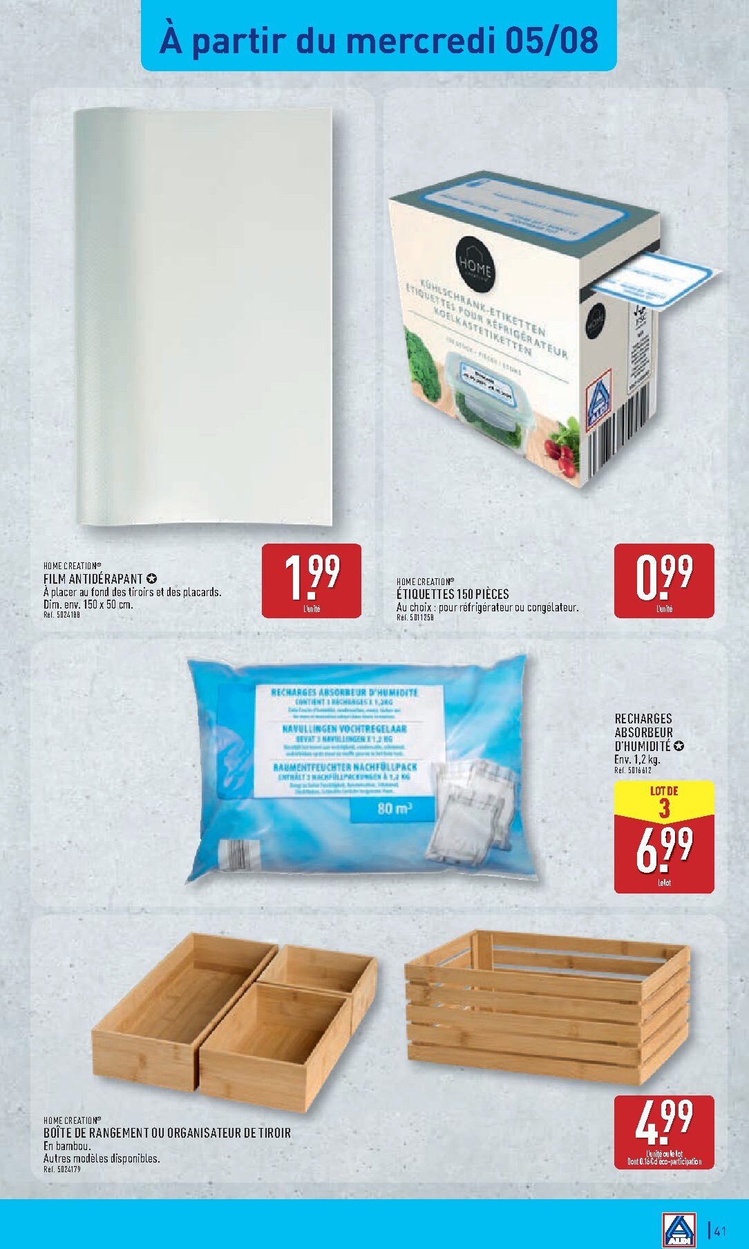 aldi - Flyer ALDI pour la semaine prochaine du du mardi 04/08/2026 au du lundi 10/08/2026 - page: 43