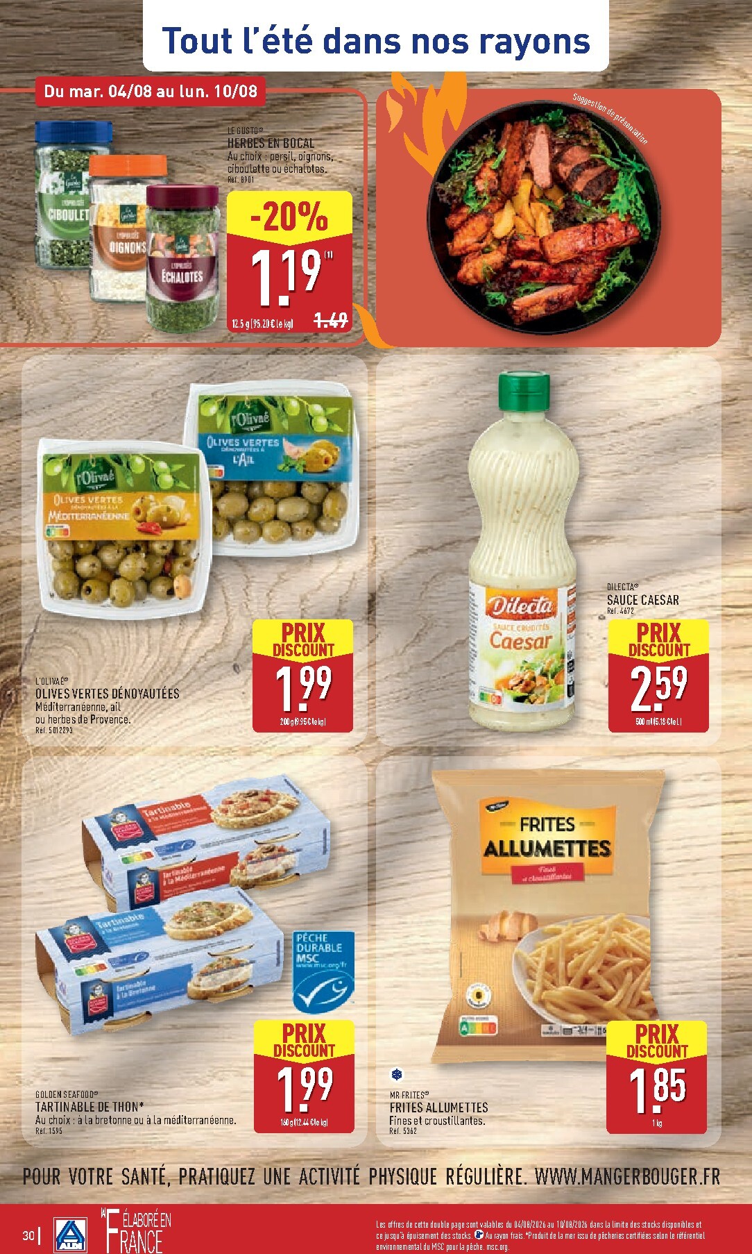 aldi - Flyer ALDI pour la semaine prochaine du du mardi 04/08/2026 au du lundi 10/08/2026 - page: 32