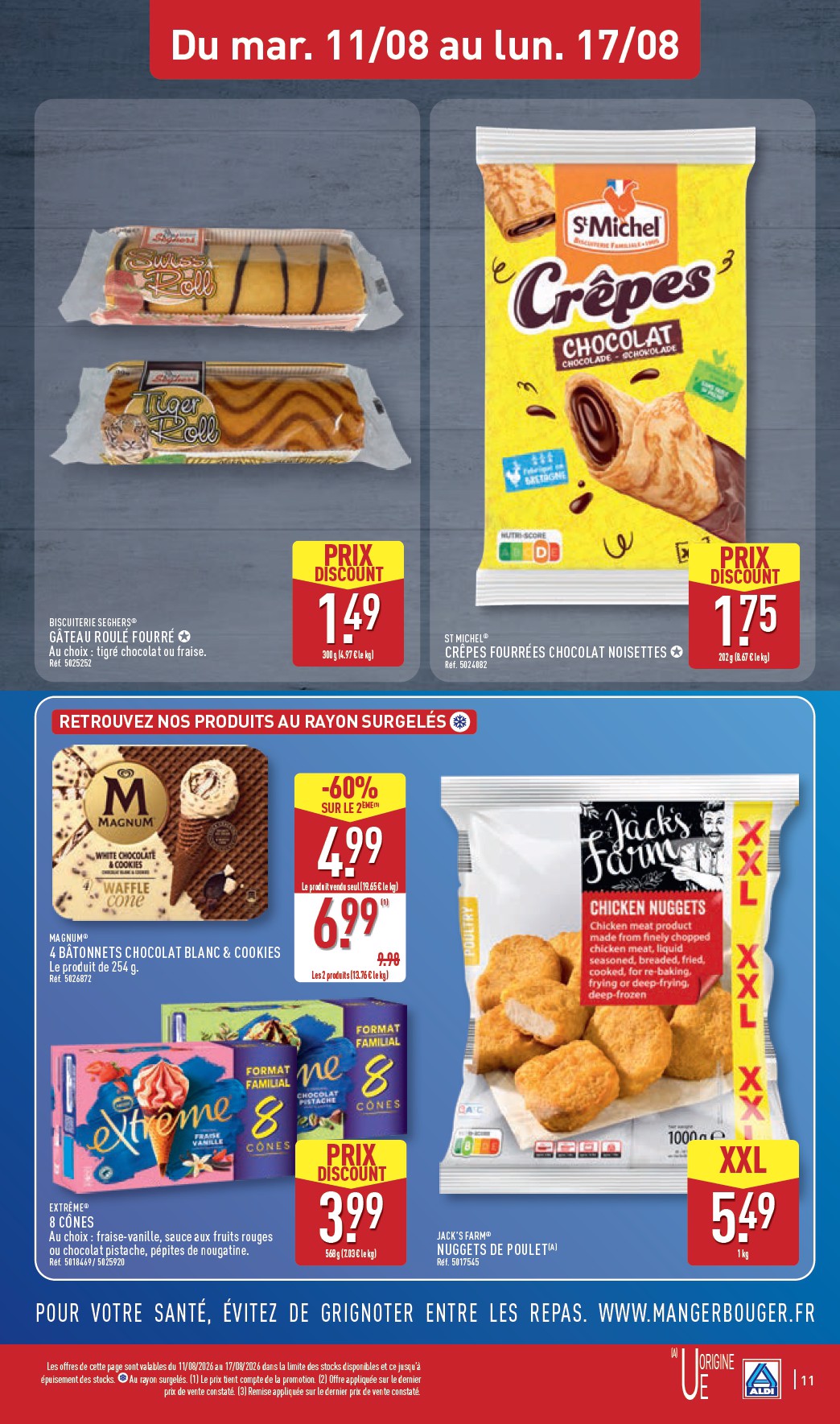 aldi - Prospectus ALDI valide du du mardi 11/08/2026 au du lundi 17/08/2026 - page: 13