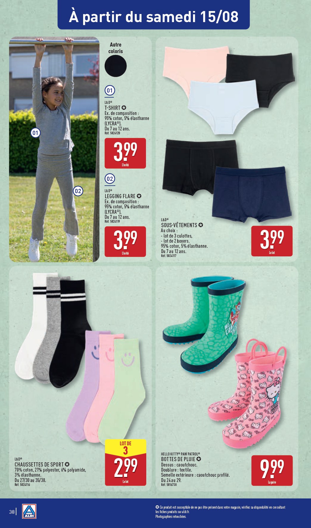 aldi - Prospectus ALDI valide du du mardi 11/08/2026 au du lundi 17/08/2026 - page: 40