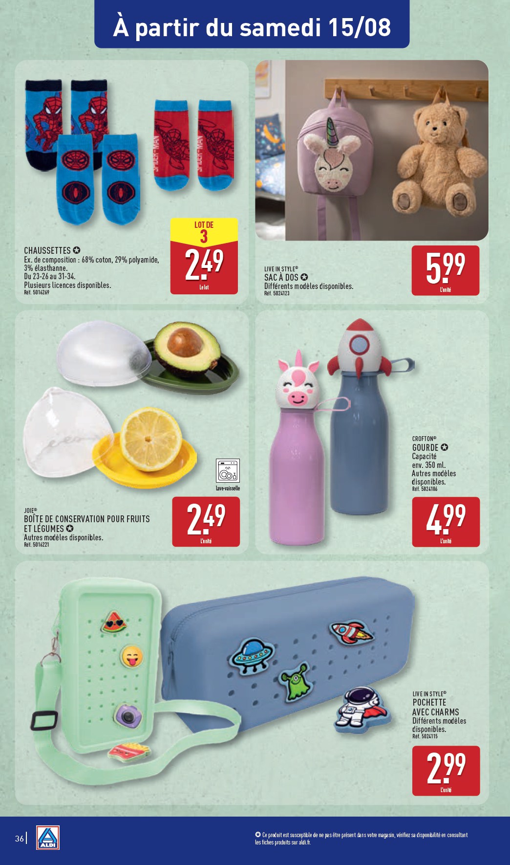 aldi - Prospectus ALDI valide du du mardi 11/08/2026 au du lundi 17/08/2026 - page: 38